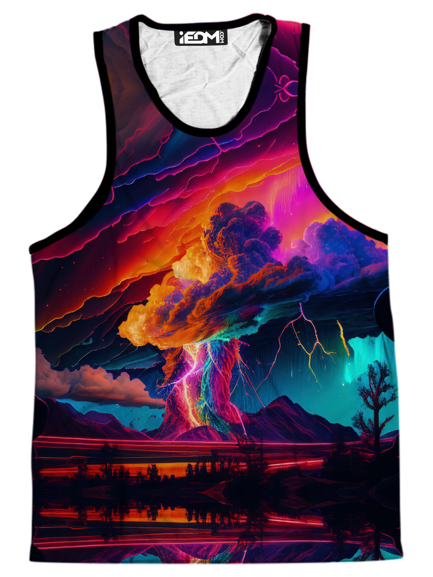Rainbow Storm Men's Tank, iEDM, | iEDM