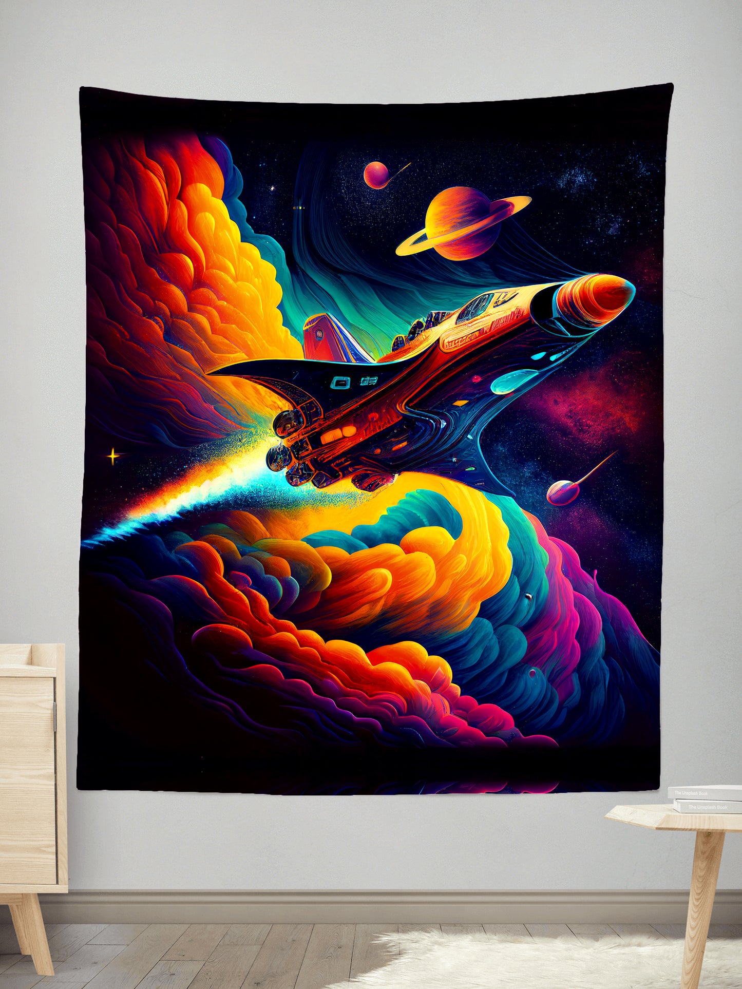 Blast Off Tapestry, iEDM, | iEDM