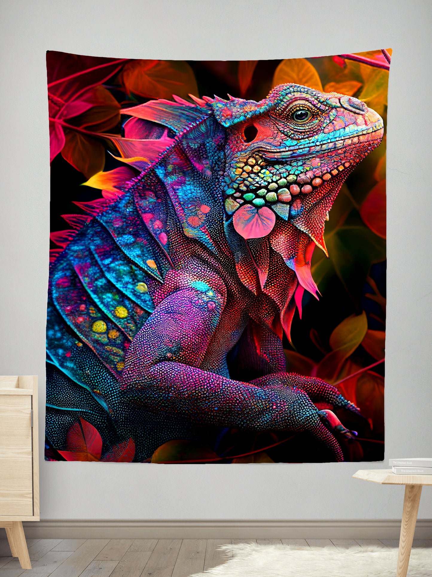 Iguana Trip Tapestry, iEDM, | iEDM