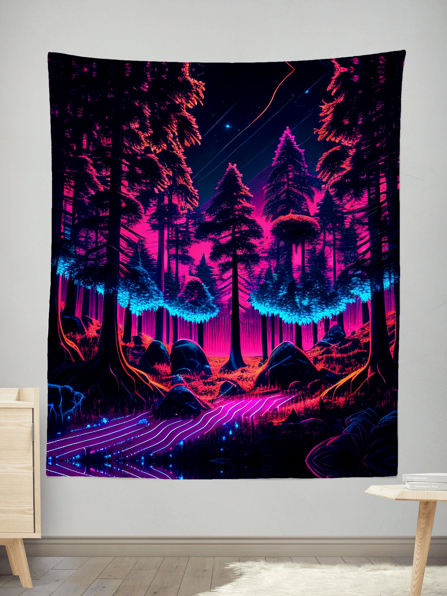 Neon Forest Tapestry, iEDM, | iEDM