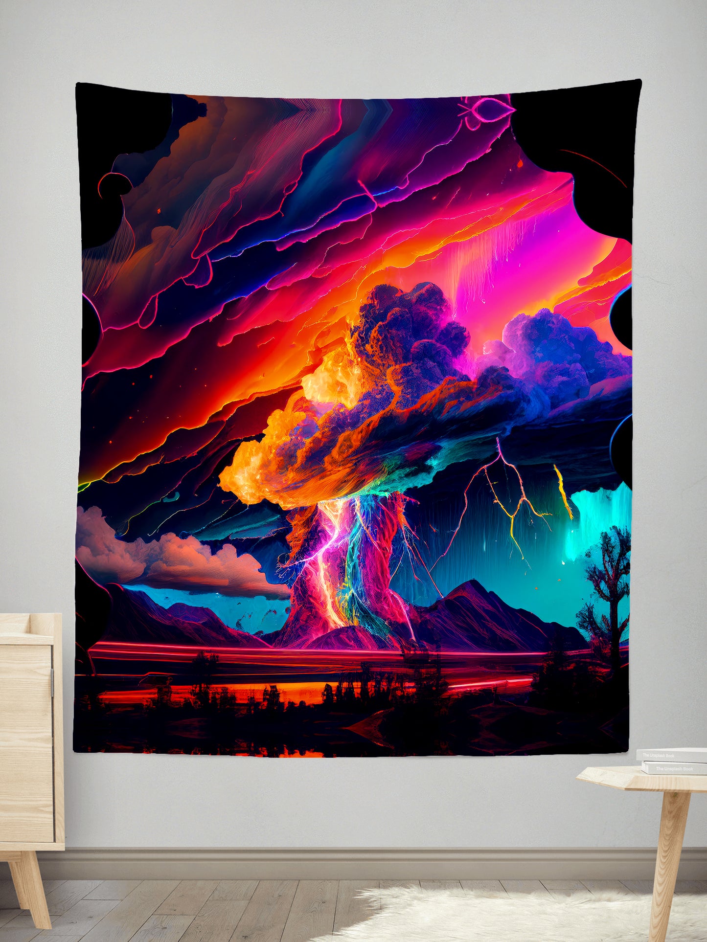 Rainbow Storm Tapestry, iEDM, | iEDM