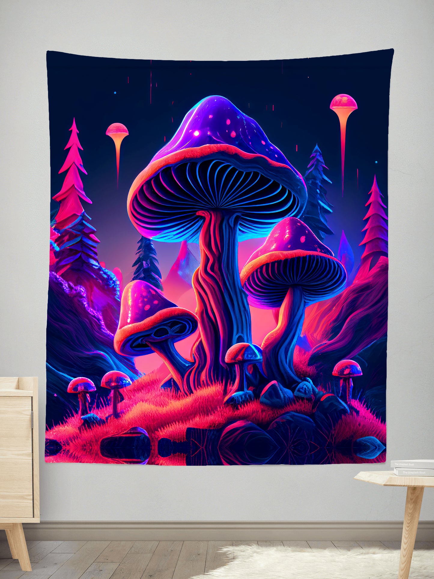 Shroom Trip Tapestry, iEDM, | iEDM