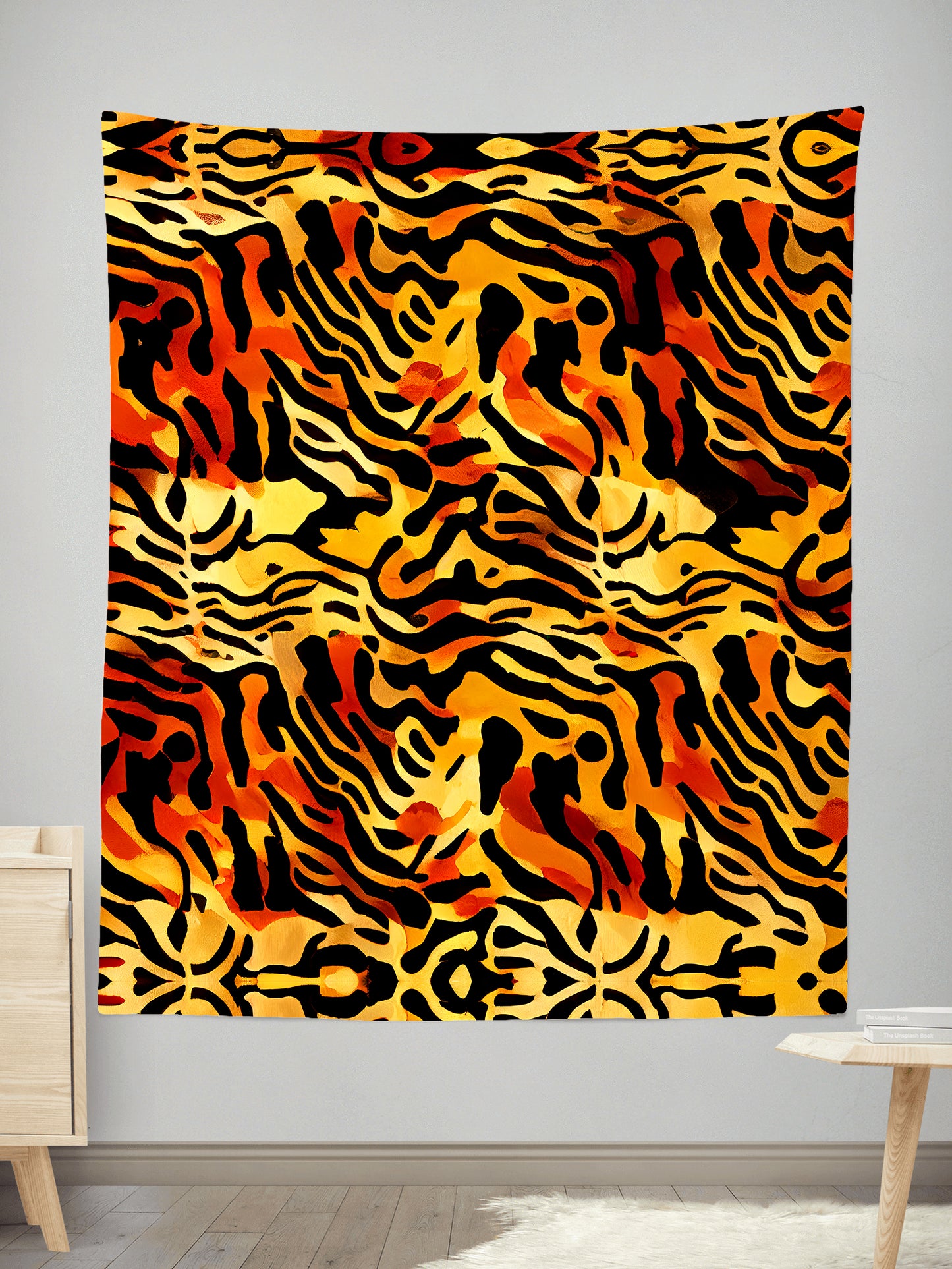 Tiger Camouflage NV Tapestry, iEDM, | iEDM