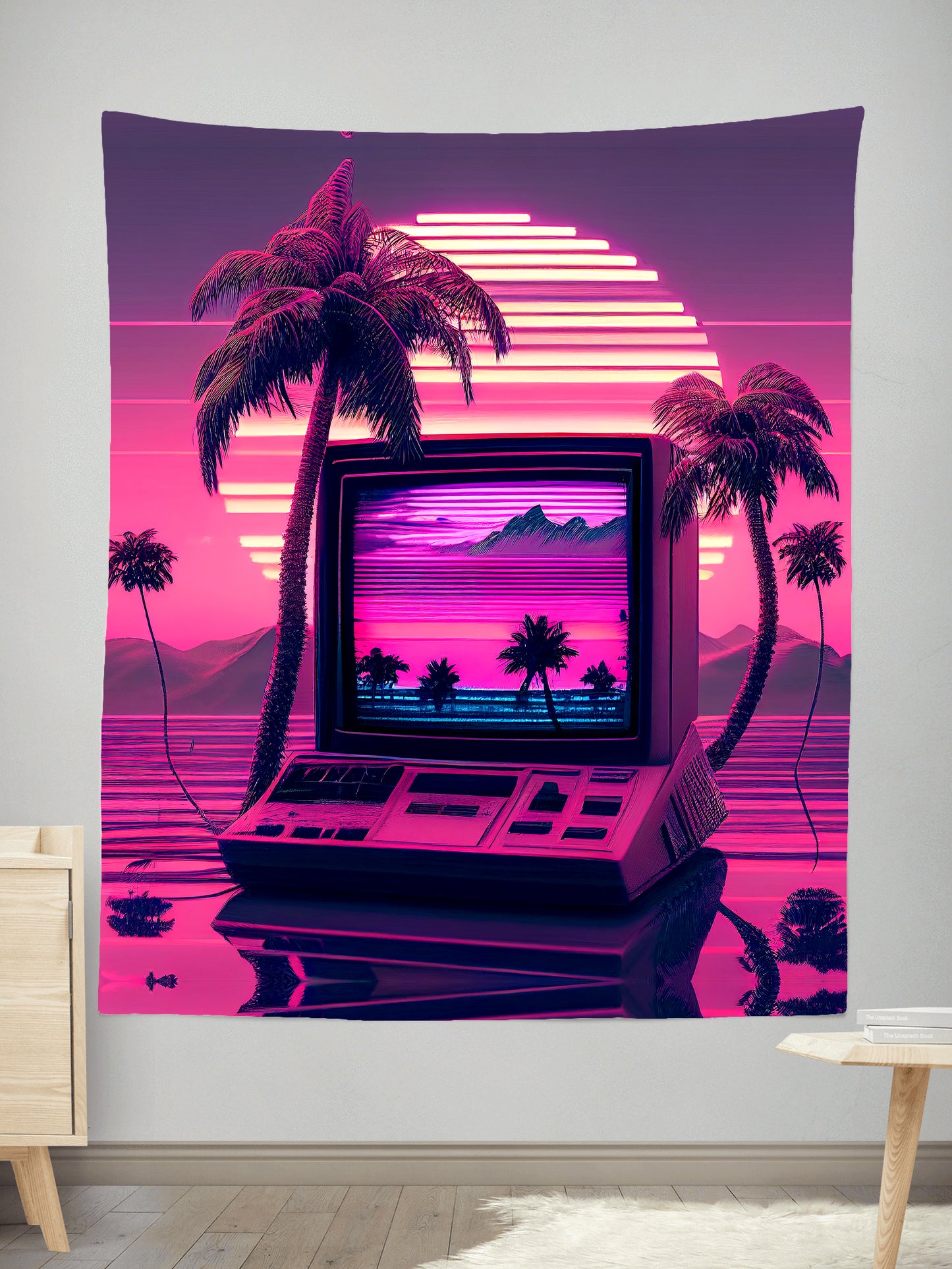 Vapor Palm Trees NV Tapestry, iEDM, | iEDM