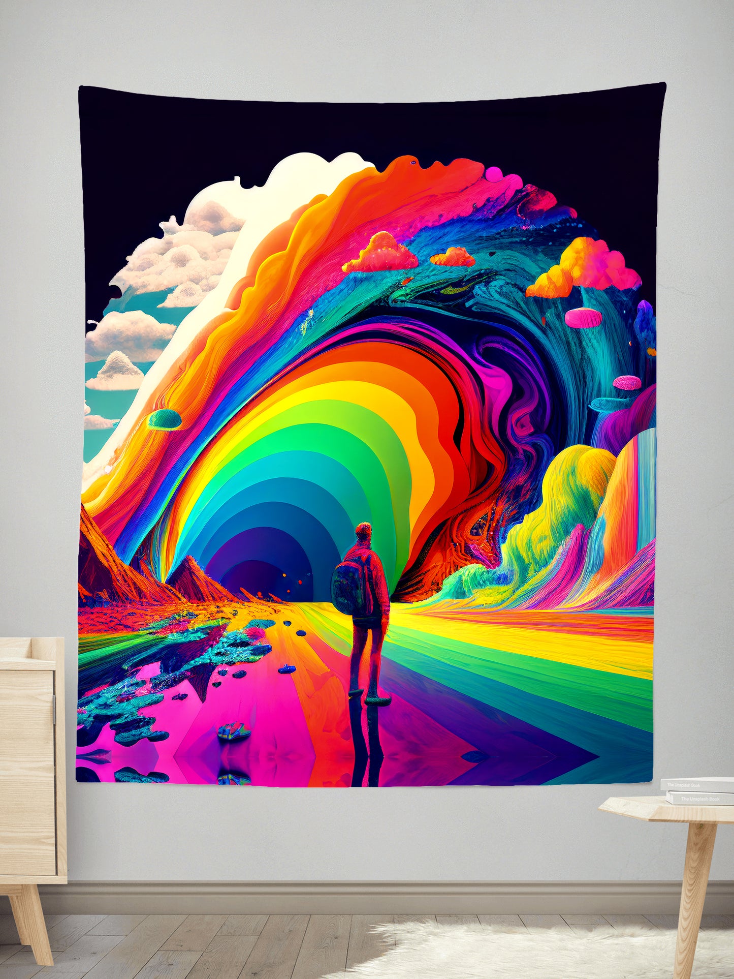 We Are All Mad Here Tapestry, iEDM, | iEDM