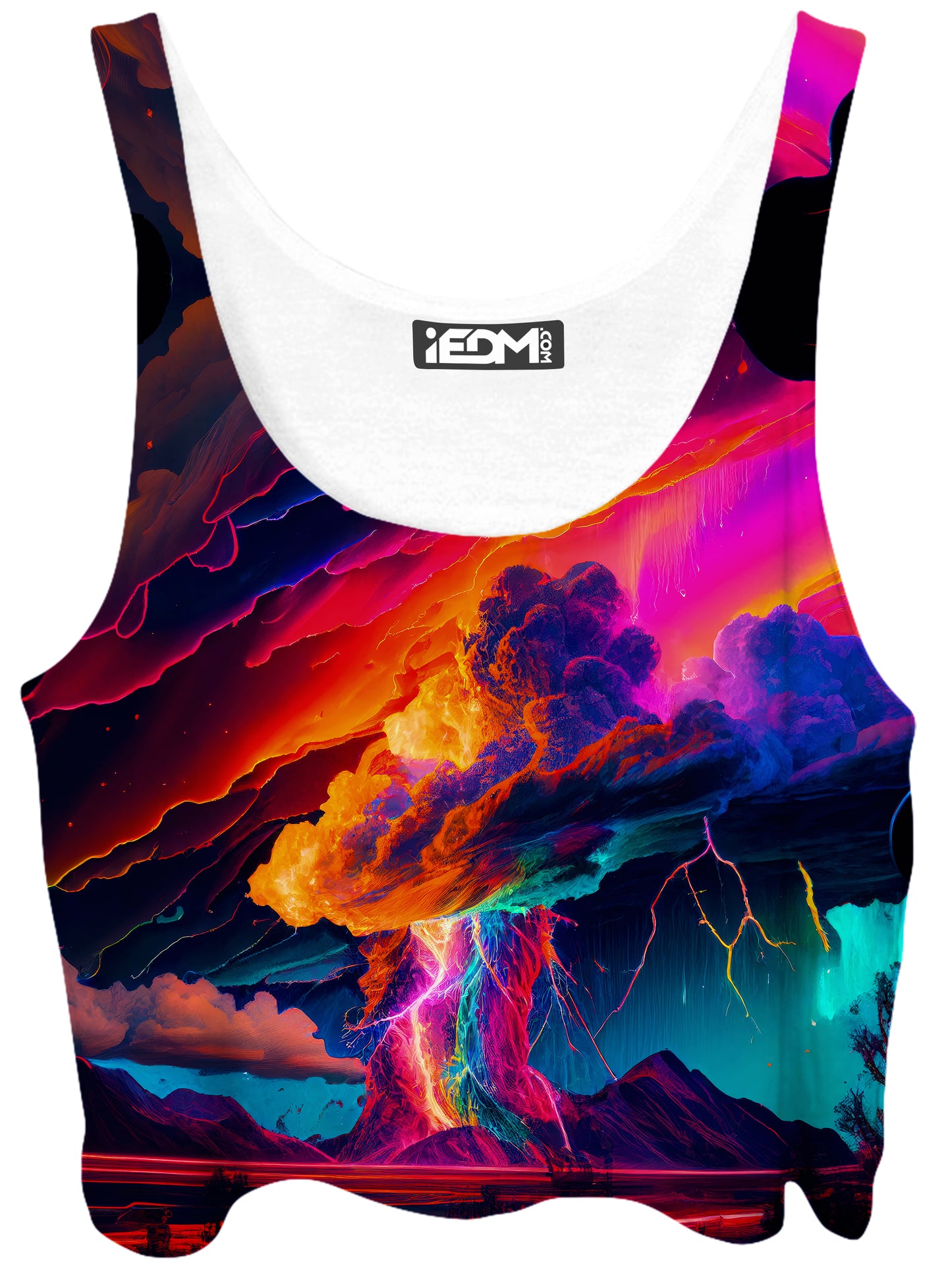 Rainbow Storm Crop Top, iEDM, | iEDM
