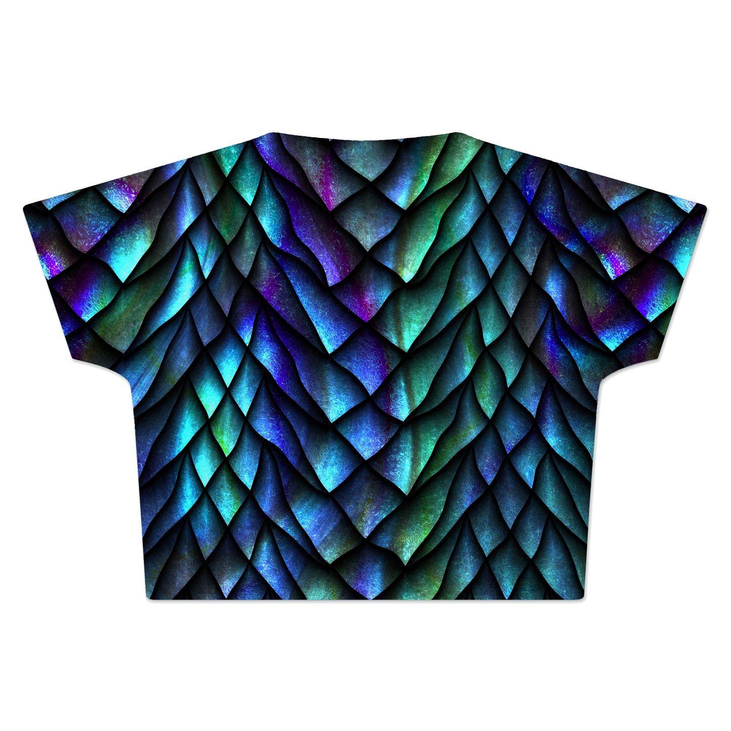 Dosed Dragon Scale Crop Tee, iEDM, | iEDM