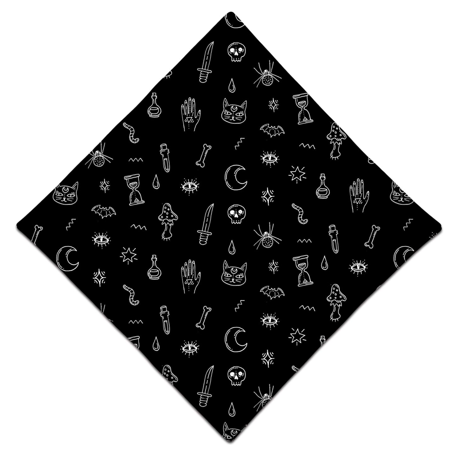 Black Pattern Bandana, iEDM, | iEDM