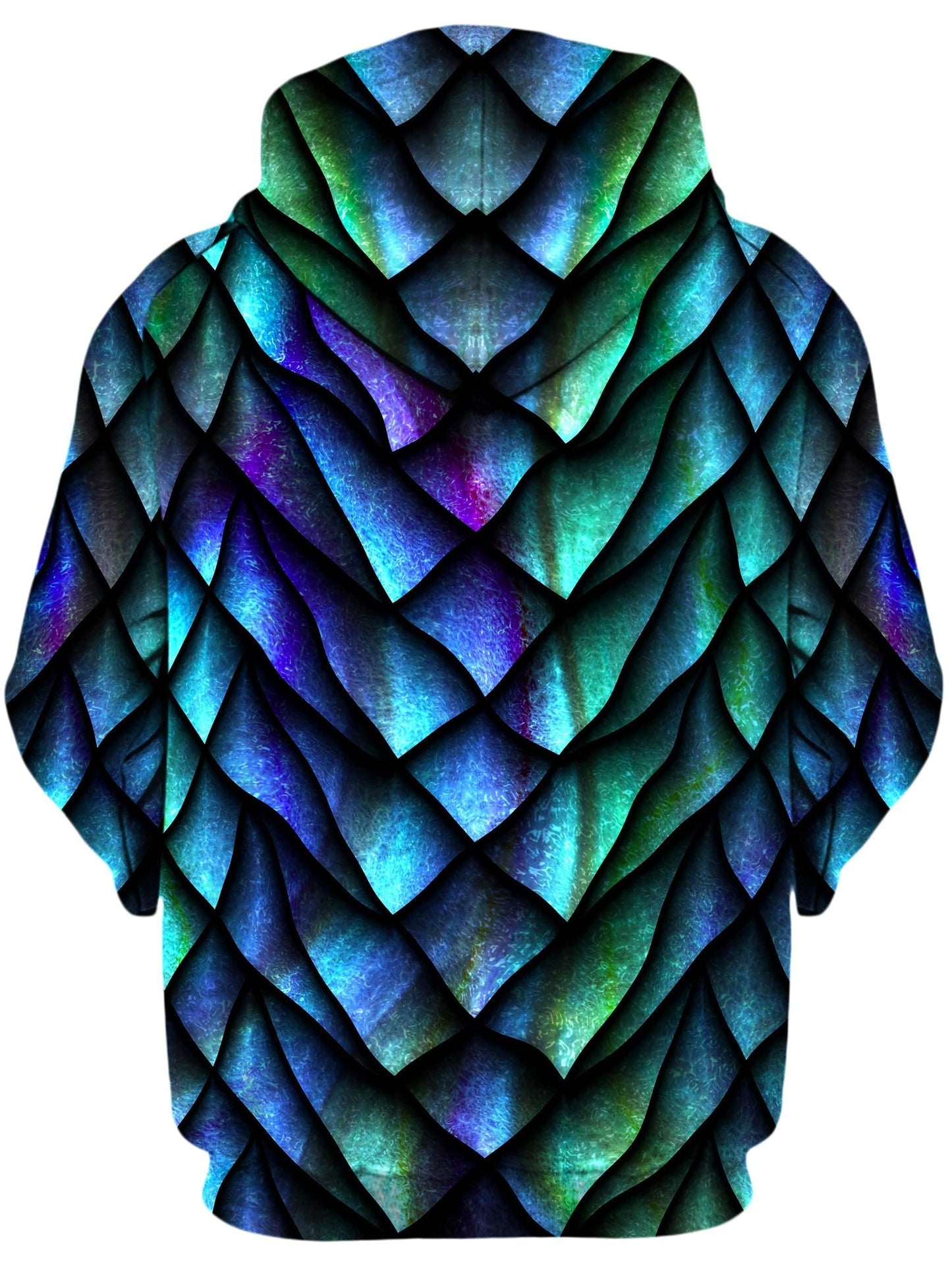 Dosed Dragon Scale Unisex Zip-Up Hoodie, iEDM, | iEDM