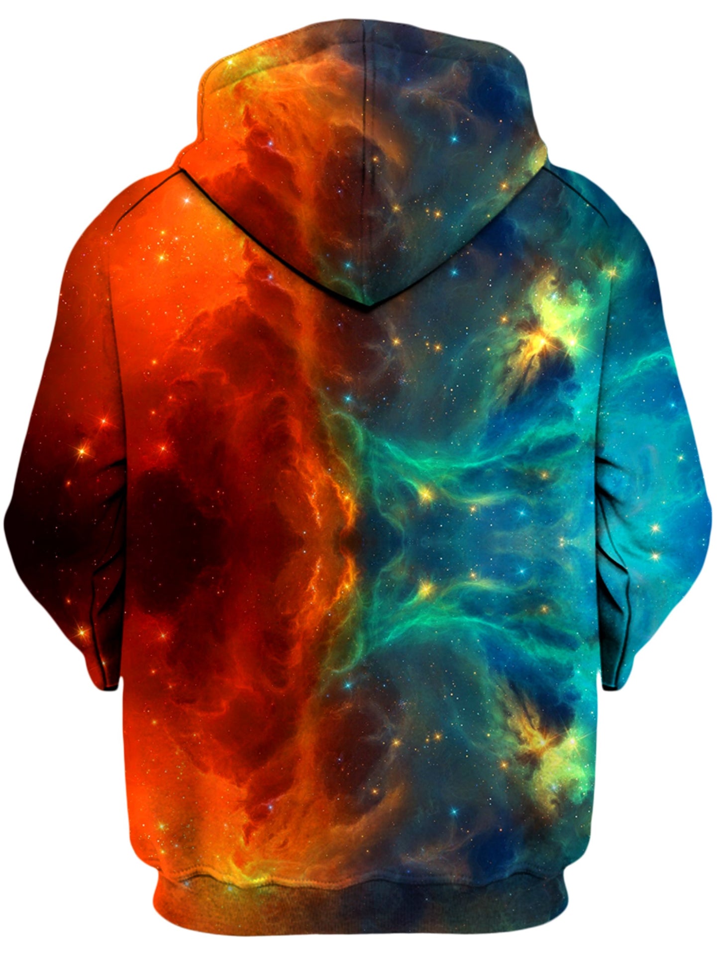 iEDM Fire and Ice Galaxy Unisex Hoodie - iEDM