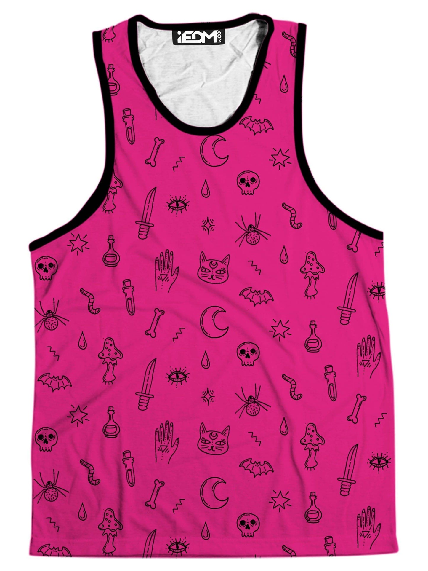 Pink Pattern Men's Tank, iEDM, | iEDM