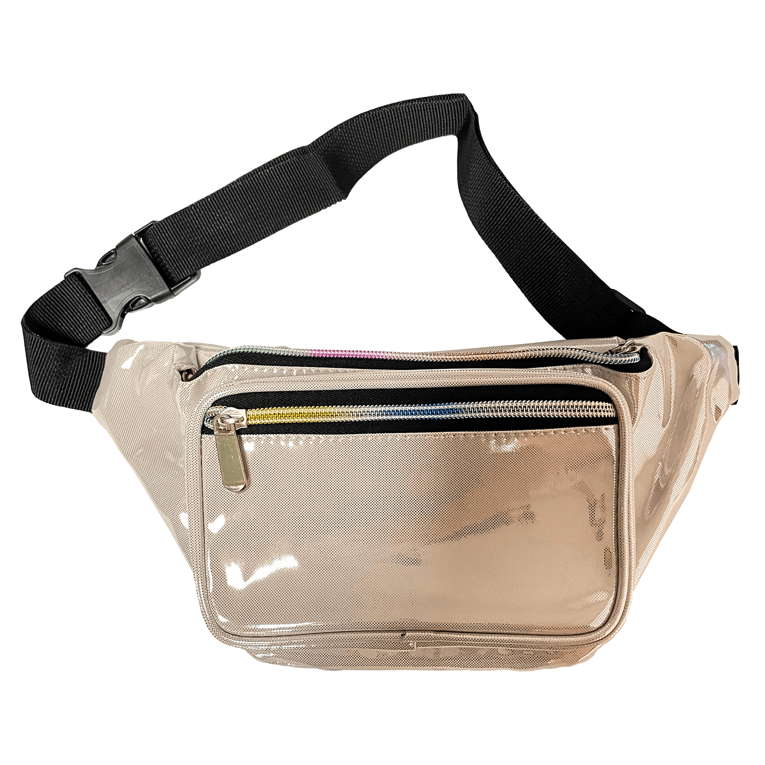 Silver Metallic Fanny Pack iEDM