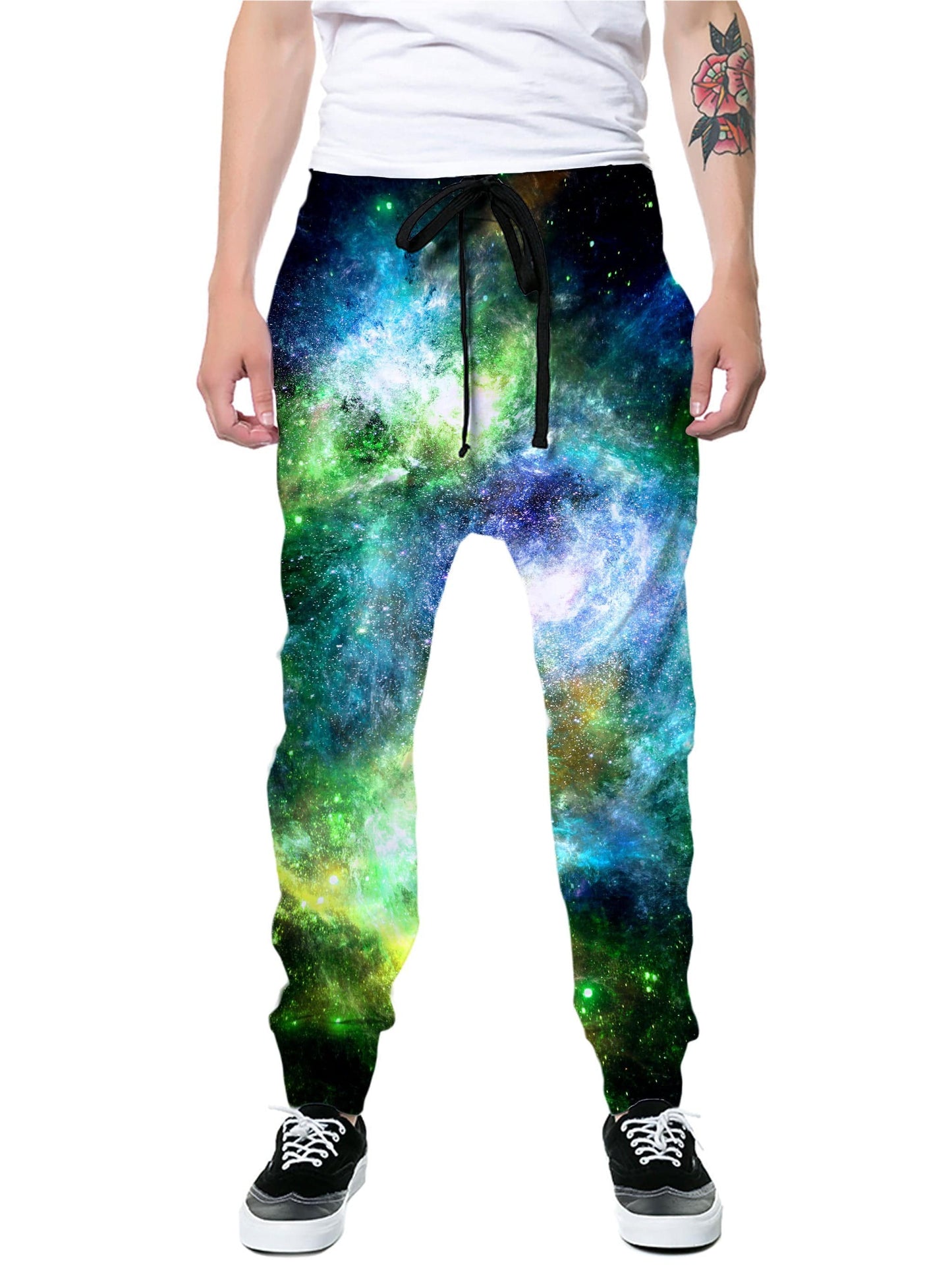 Green Psychedelic Nebula Joggers JTT, Jordan Rys, | iEDM
