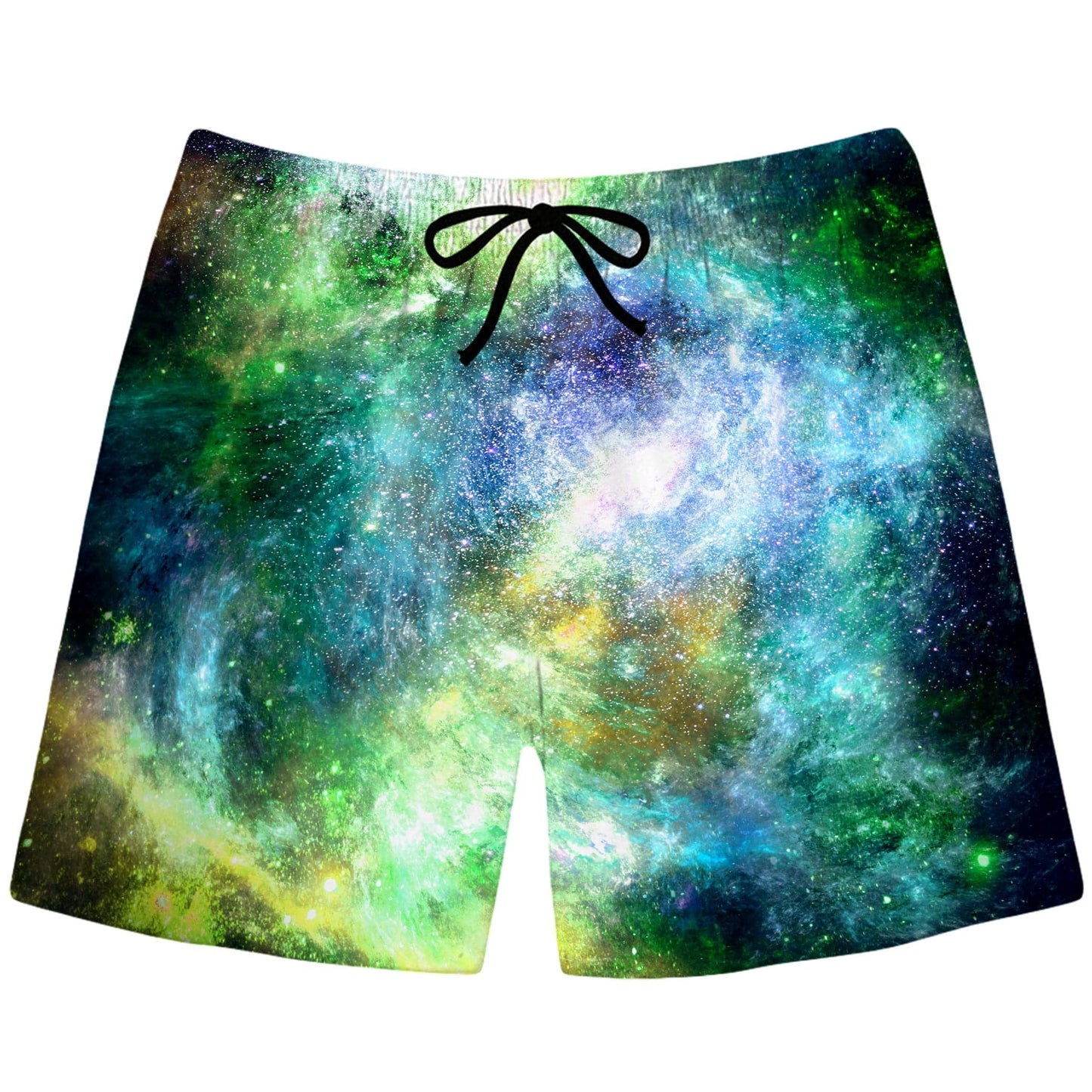 Green Psychedelic Nebula Swim Trunks JTT, Jordan Rys, | iEDM