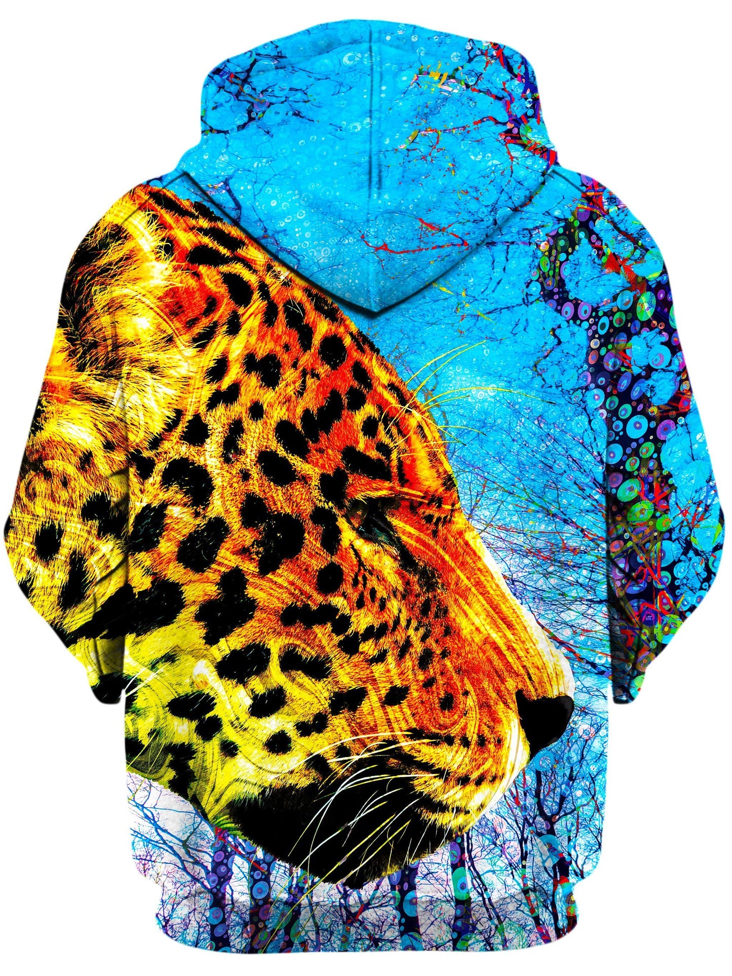 Prowling Paws Unisex Zip-Up Hoodie, Lucid Eye Studios, | iEDM