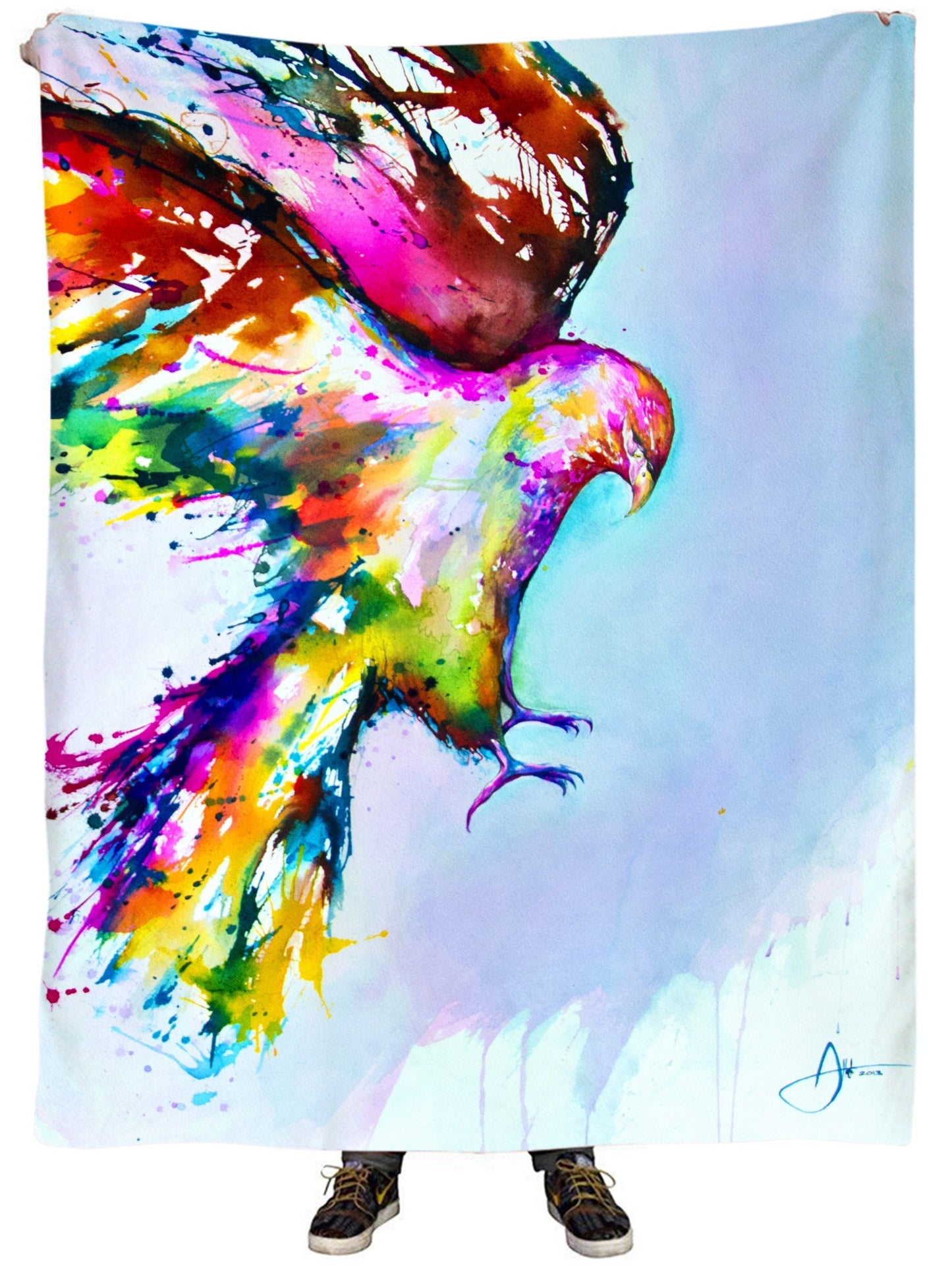 Faust Plush Blanket, Marc Allante, | iEDM