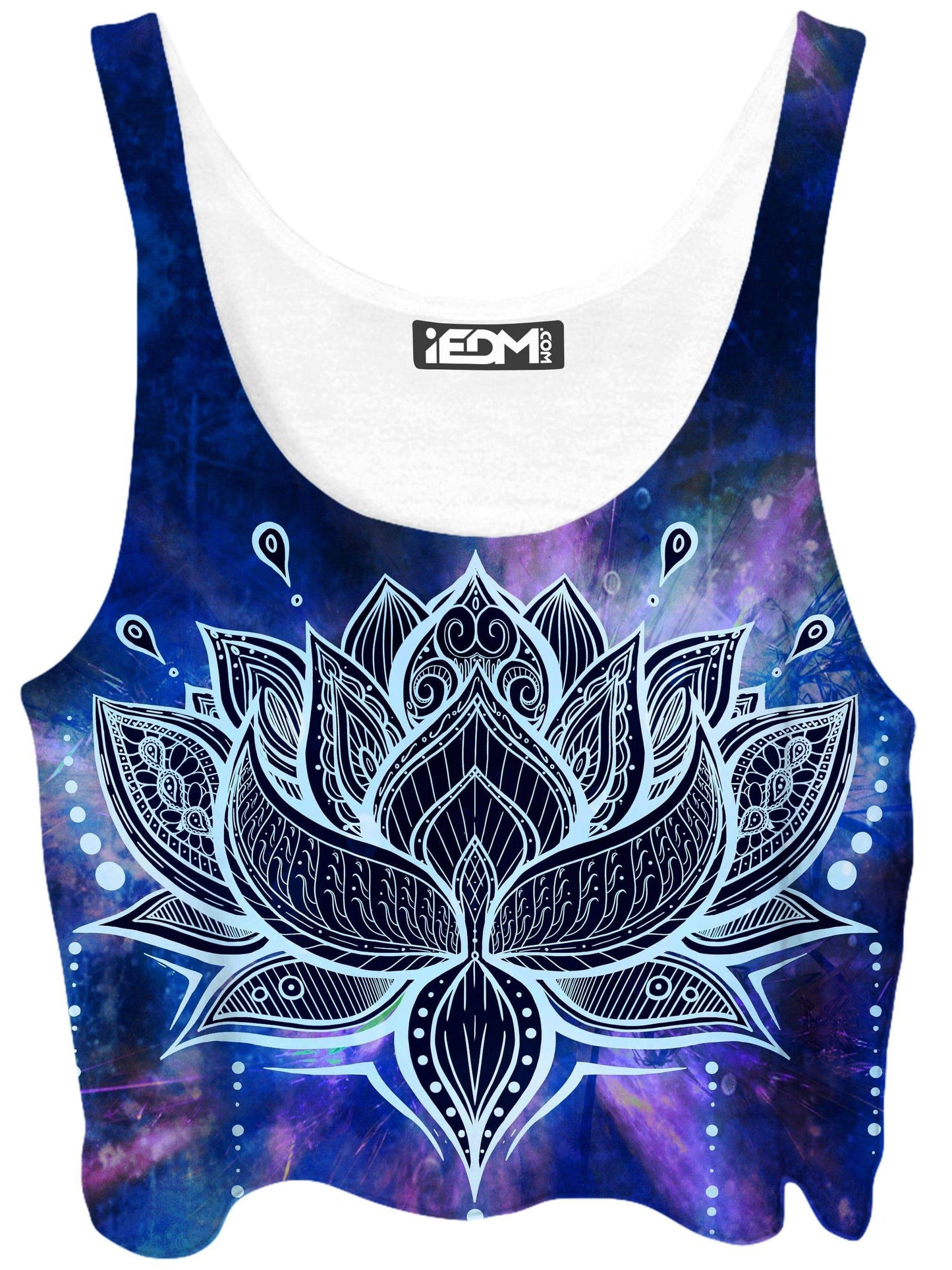 Lotus Crop Top, MCAshe Spiritual Art, | iEDM