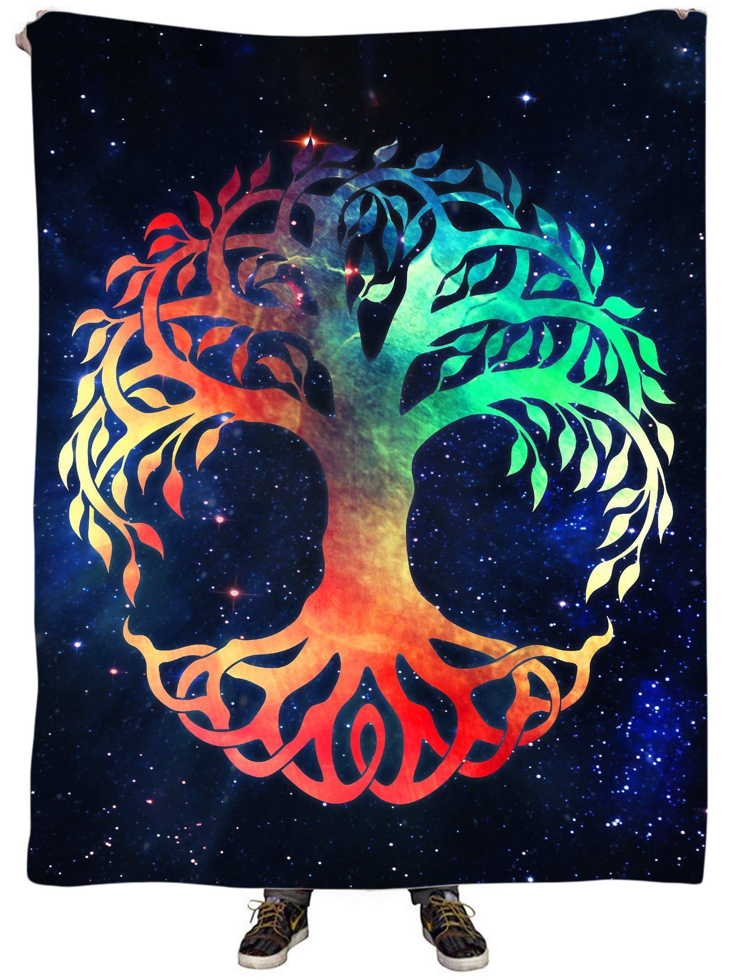 Tree of Life Plush Blanket, MCAshe Spiritual Art, | iEDM