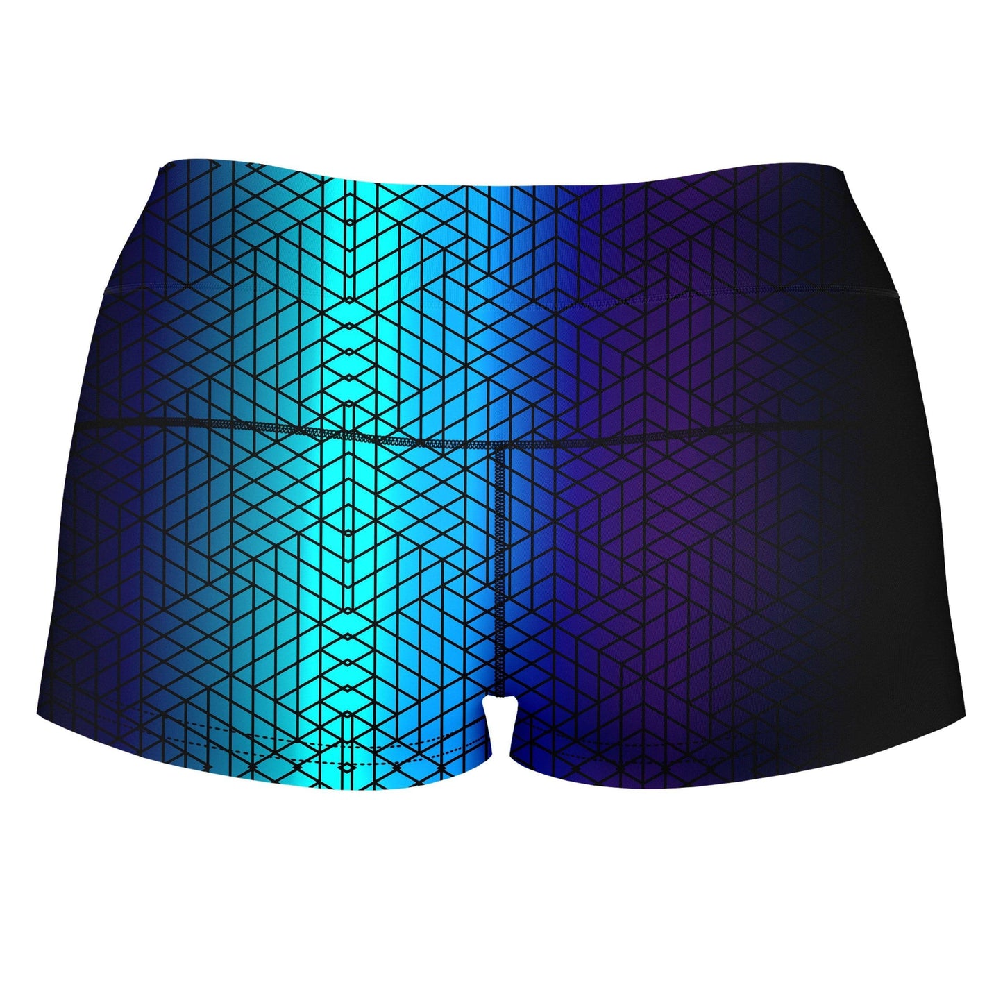 Ascension Colors High-Waisted Women's Shorts, Noctum X Truth, | iEDM
