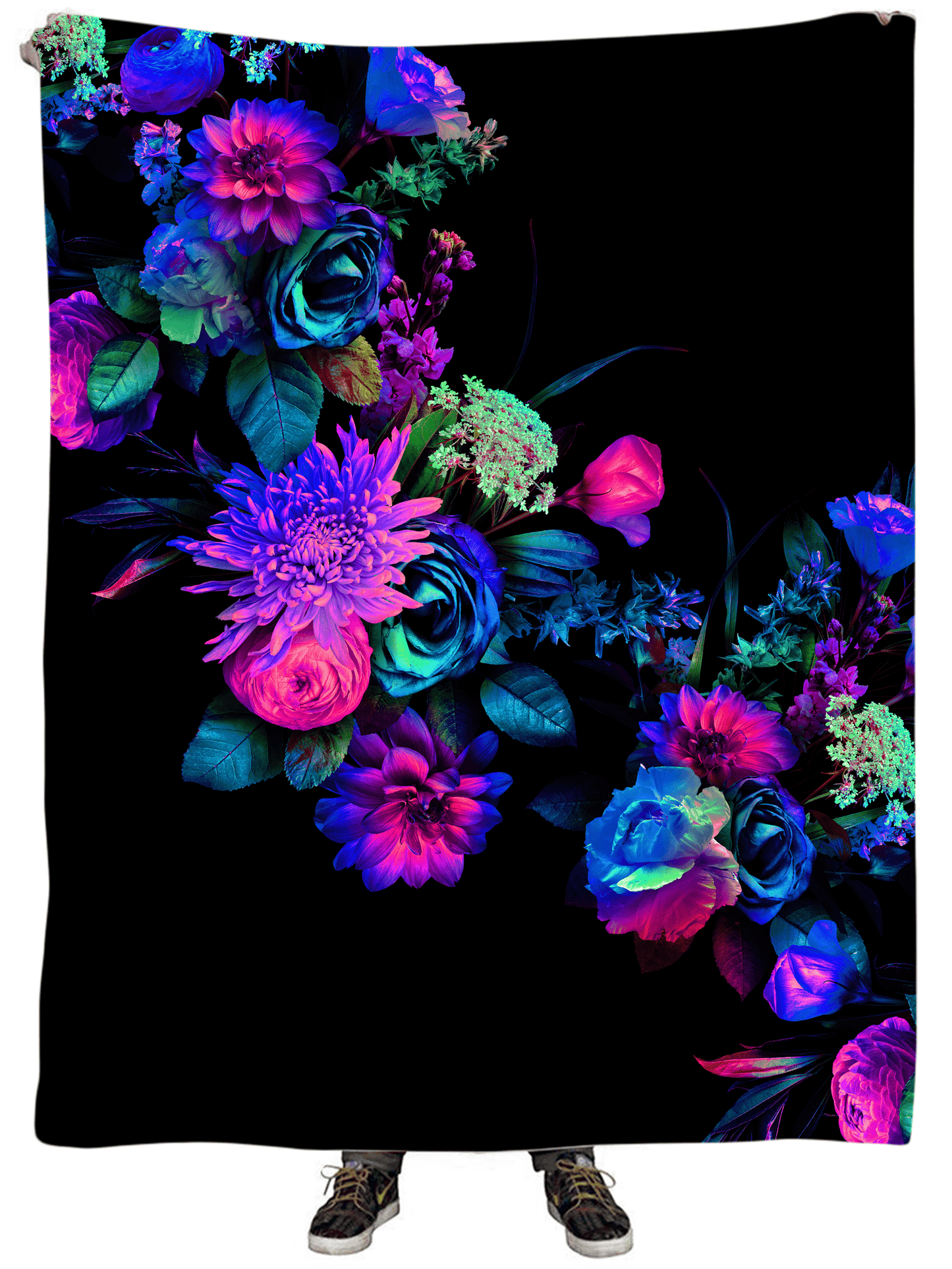 Darkest Bloom Plush Blanket, Noctum X Truth, | iEDM