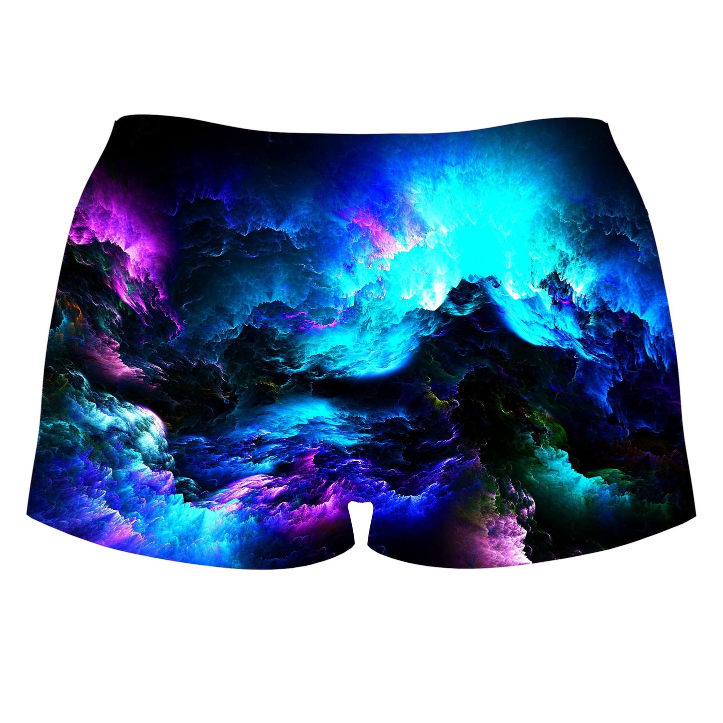Dream Waves High-Waisted Women's Shorts, Noctum X Truth, | iEDM
