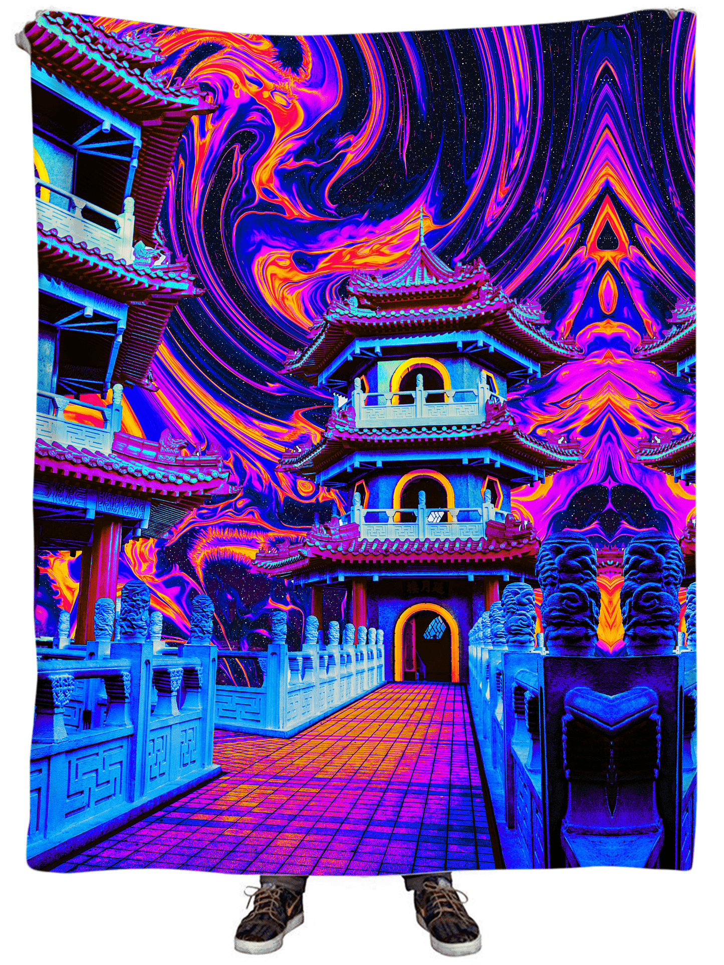 Enlightened Path Plush Blanket, Noctum X Truth, | iEDM