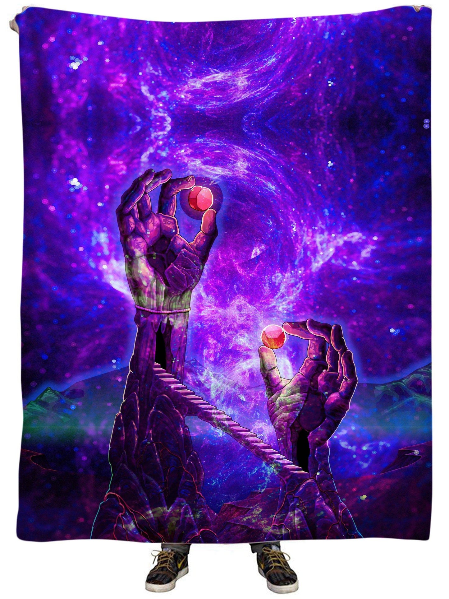 Forgotten Tower Plush Blanket, Noctum X Truth, | iEDM