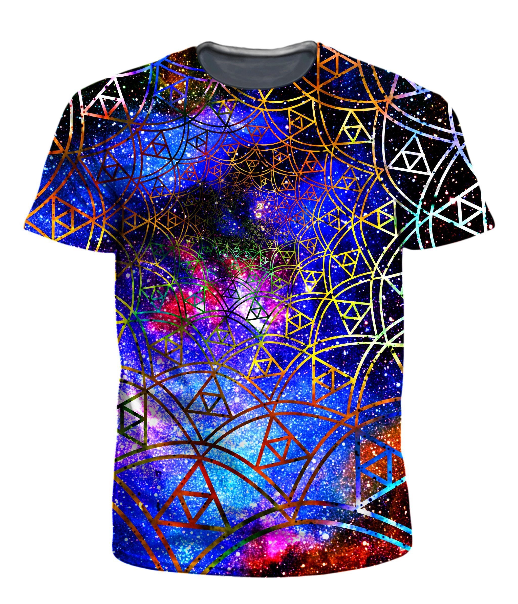 fractal dress shirt Psychedelic Men's Cotton Shirt, Baroque Long Sleeve Button Down Dress Shirt, Oxford, Gift, Streetwear Fractal Rave Festival, Club, Party