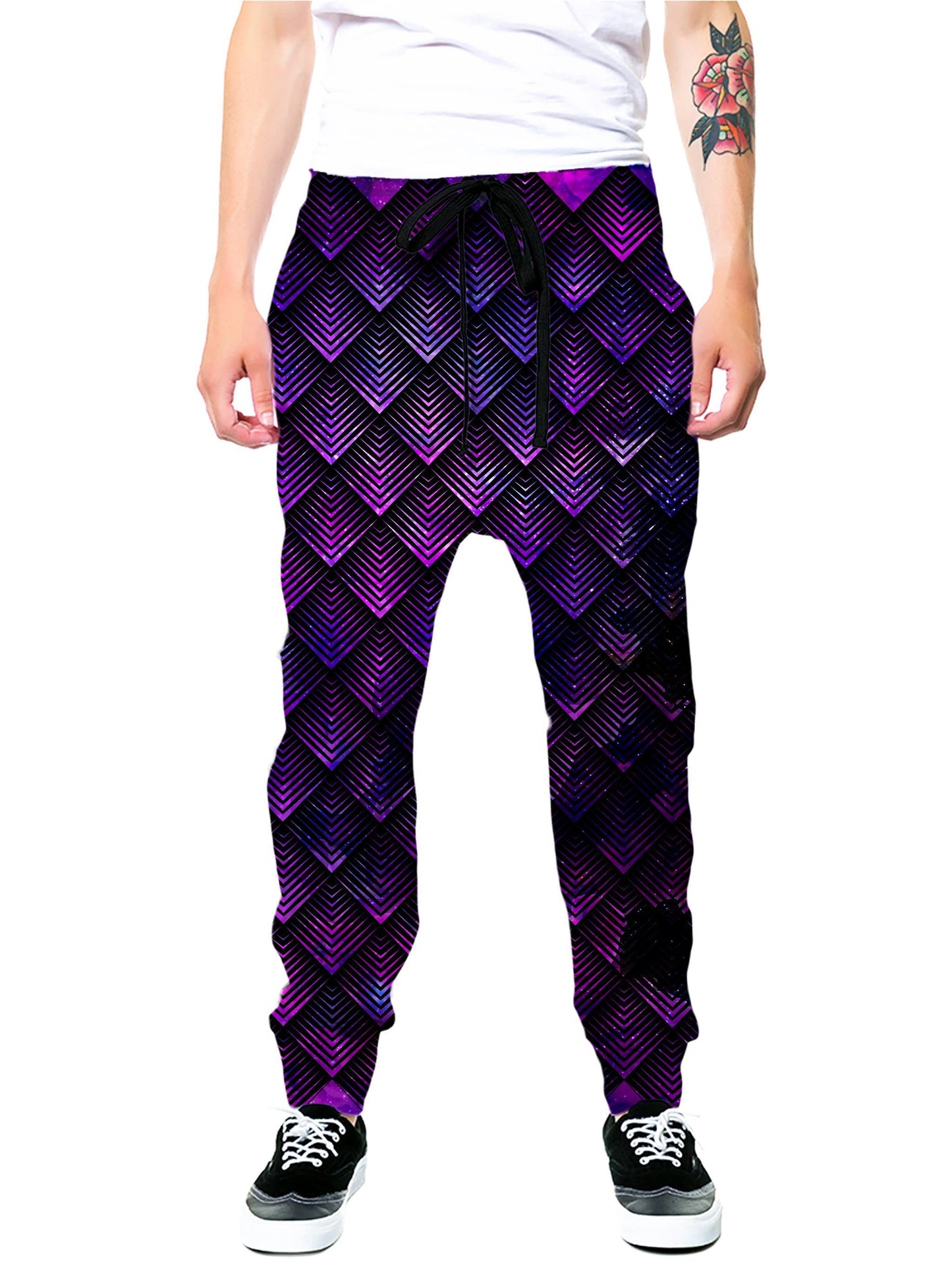 Galactic Dragon Scale Purple Joggers, Noctum X Truth, | iEDM