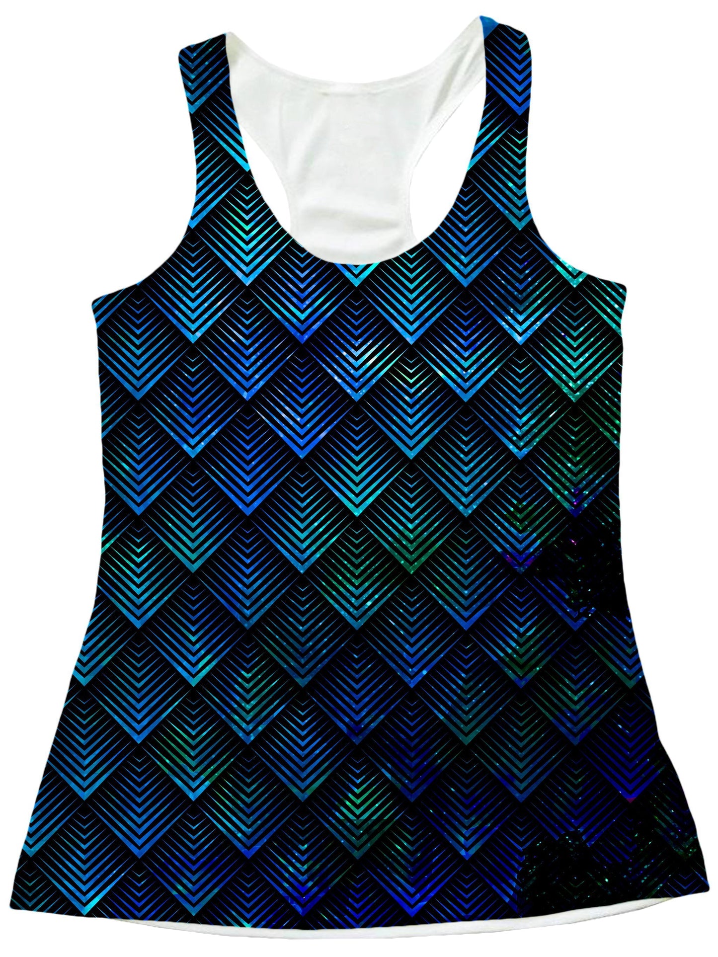 Galactic Dragon Scale Teal Women's Tank, Noctum X Truth, | iEDM