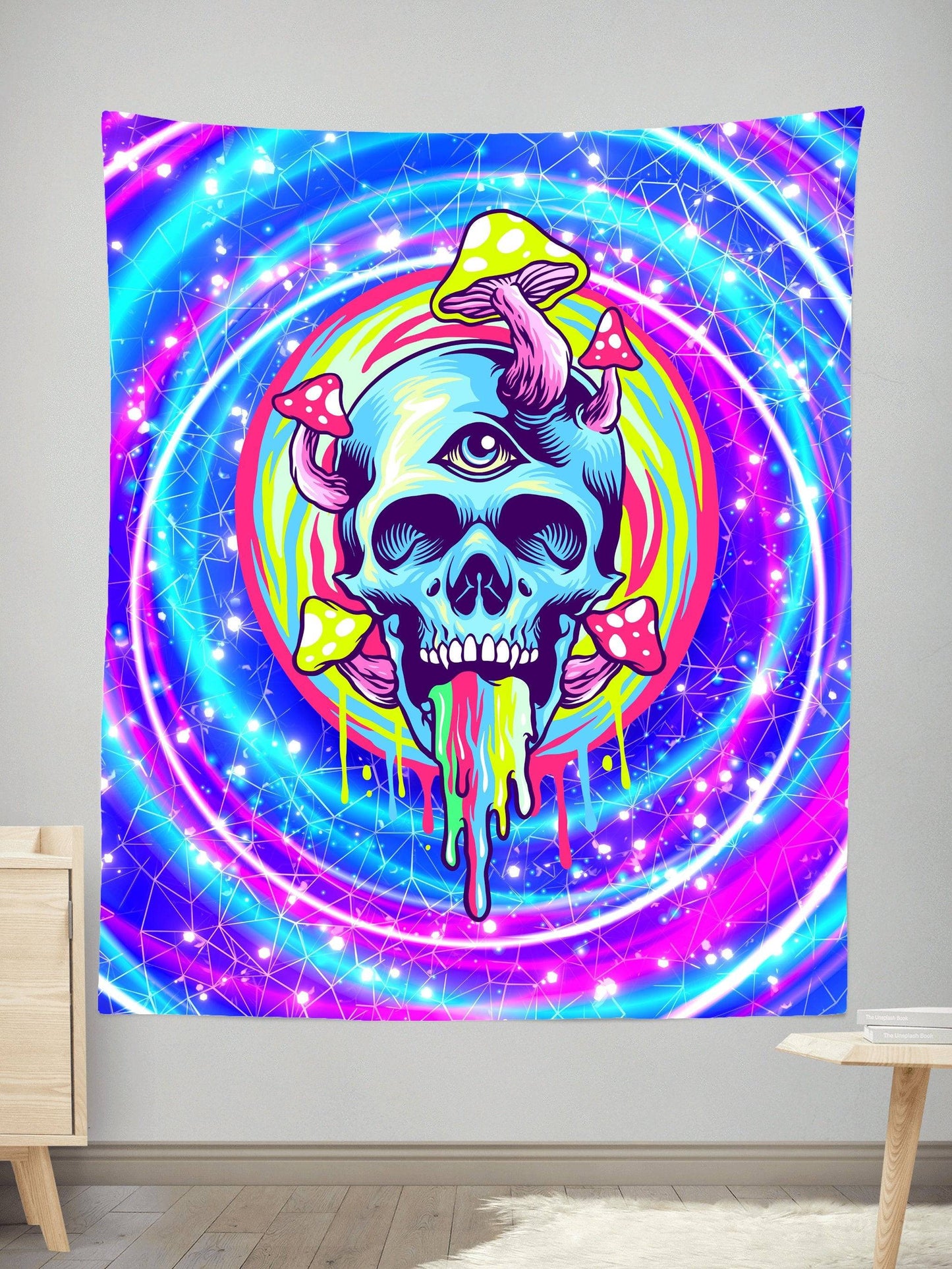 Mushroom Head Tapestry, Noctum X Truth, | iEDM