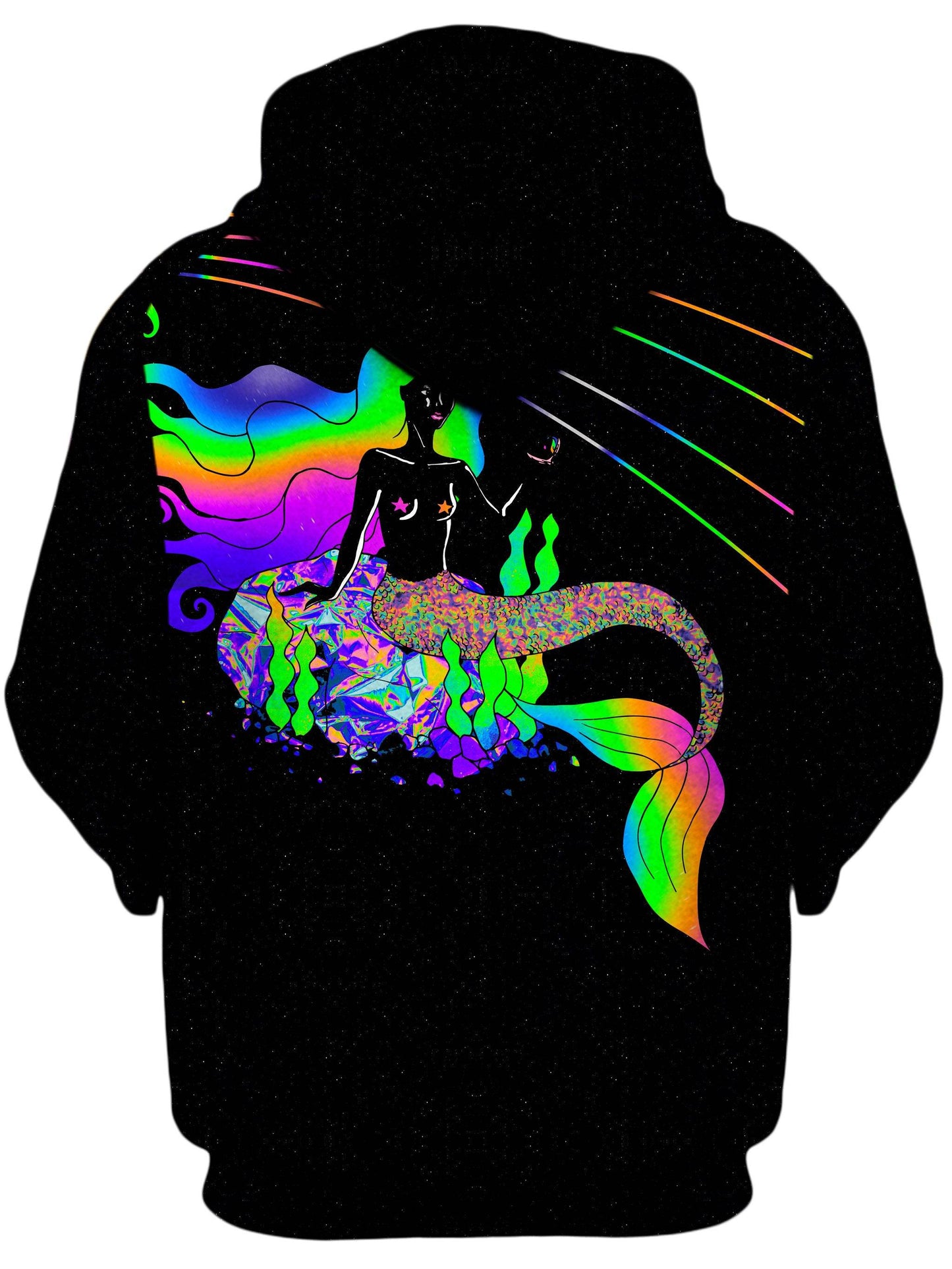 Neon Mermaid Unisex Zip-Up Hoodie, Noctum X Truth, | iEDM
