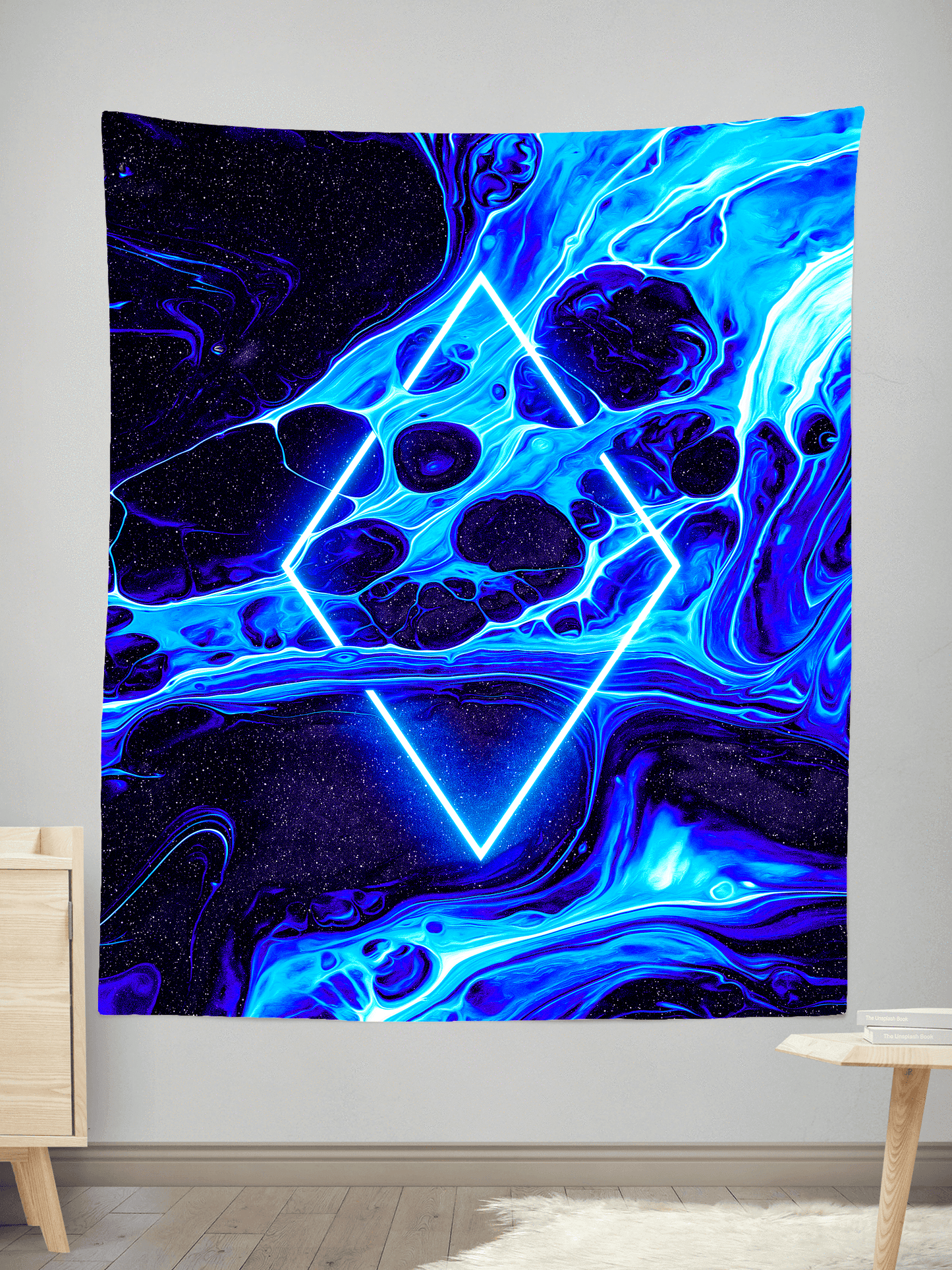 Portal Home Blue Tapestry, Noctum X Truth, | iEDM