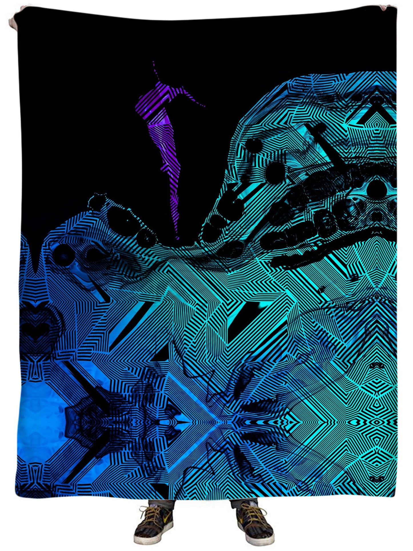 Primordial Flow Plush Blanket, Noctum X Truth, | iEDM