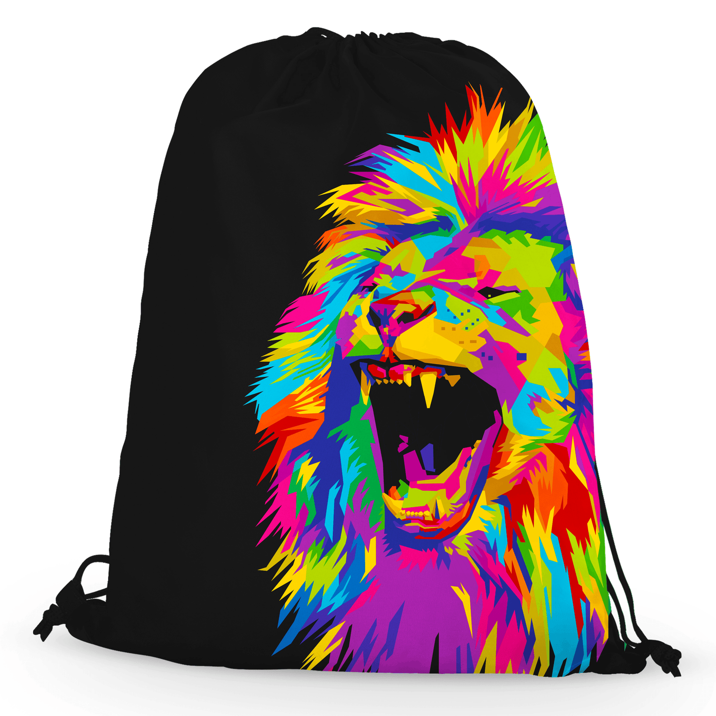 Psychedelic Lion Drawstring Bag, Noctum X Truth, | iEDM
