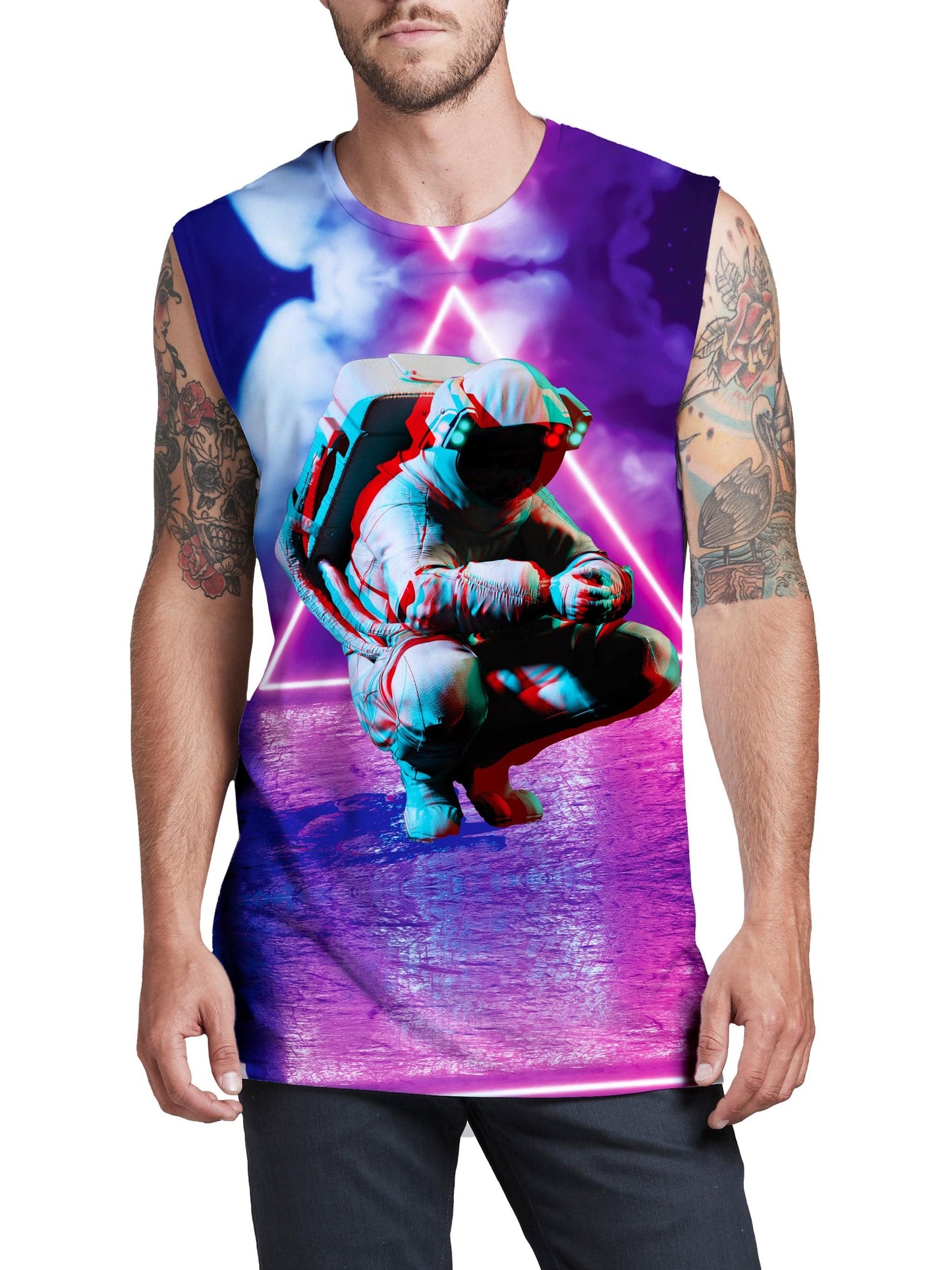 Space Boy Men's Muscle Tank, Noctum X Truth, | iEDM