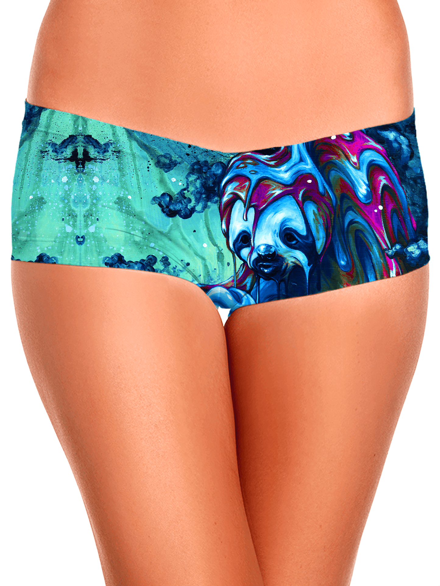 Toxic Sloth Crop Top and Booty Shorts Combo, Noctum X Truth, | iEDM