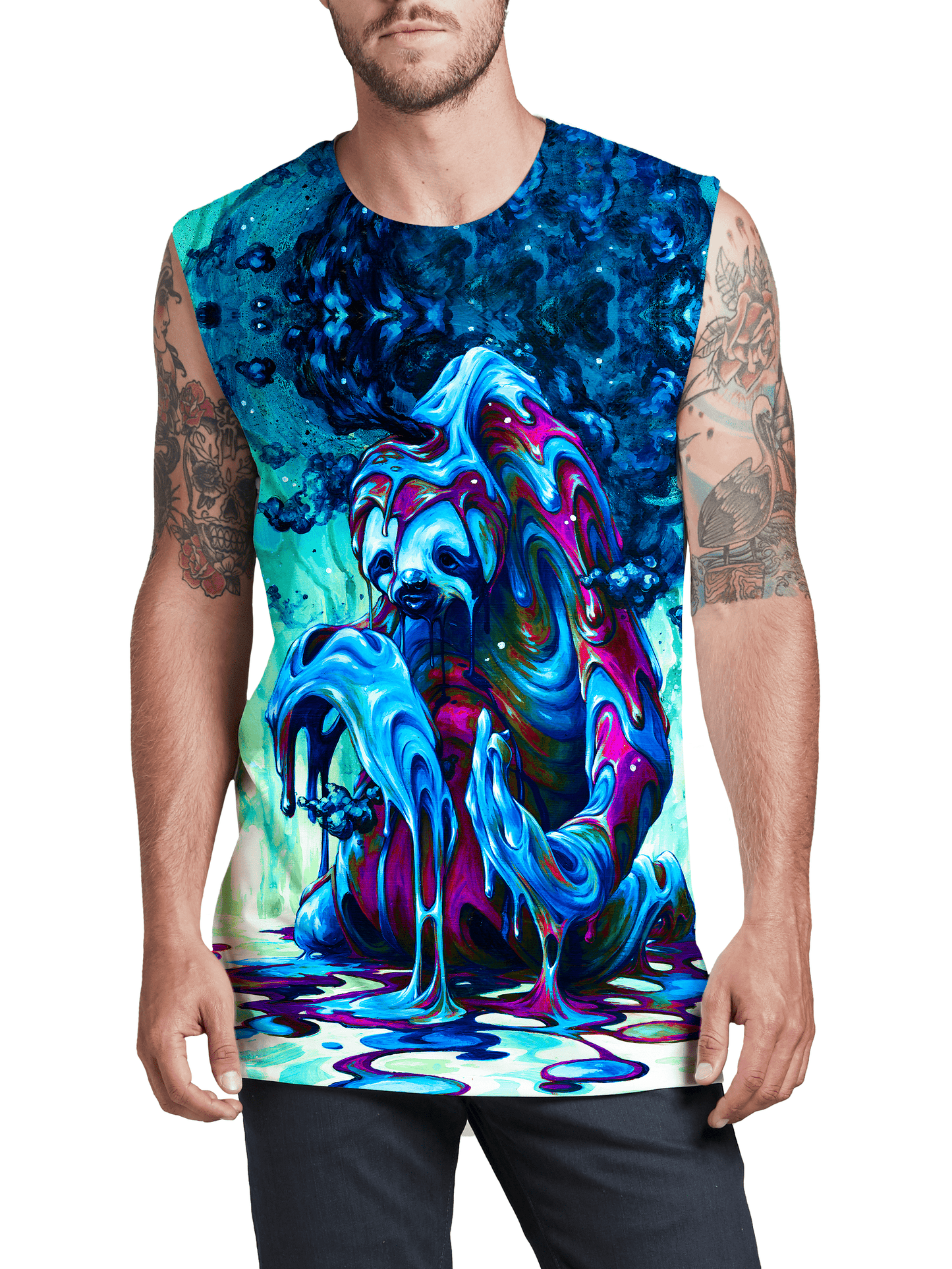 Toxic Sloth Men's Muscle Tank, Noctum X Truth, | iEDM