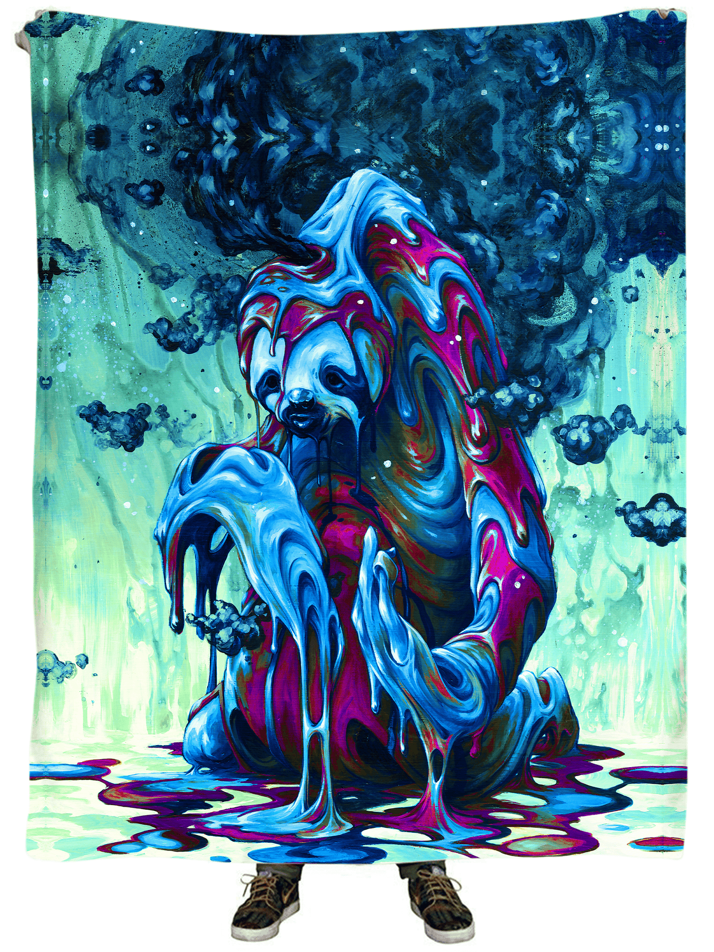 Toxic Sloth Plush Blanket, Noctum X Truth, | iEDM