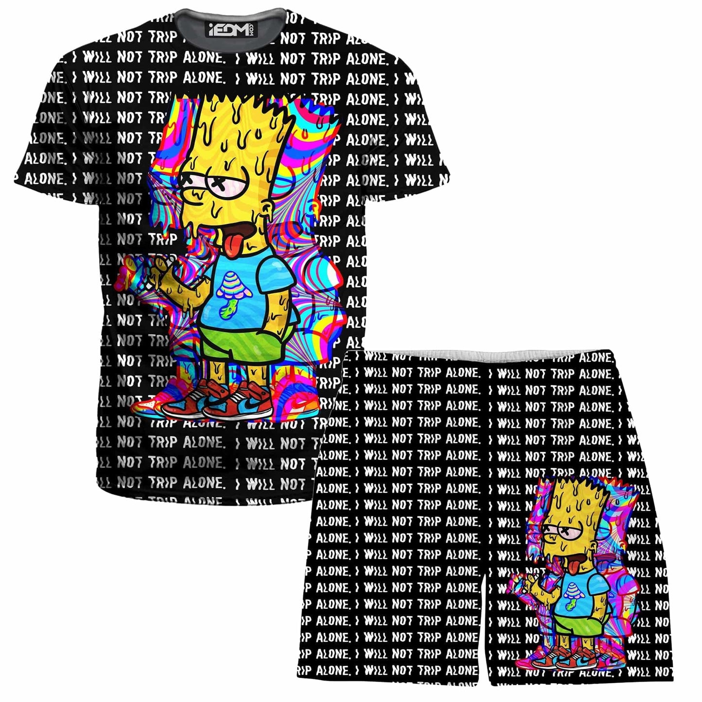 Tripping With Him T-Shirt and Shorts Combo, Noctum X Truth, | iEDM