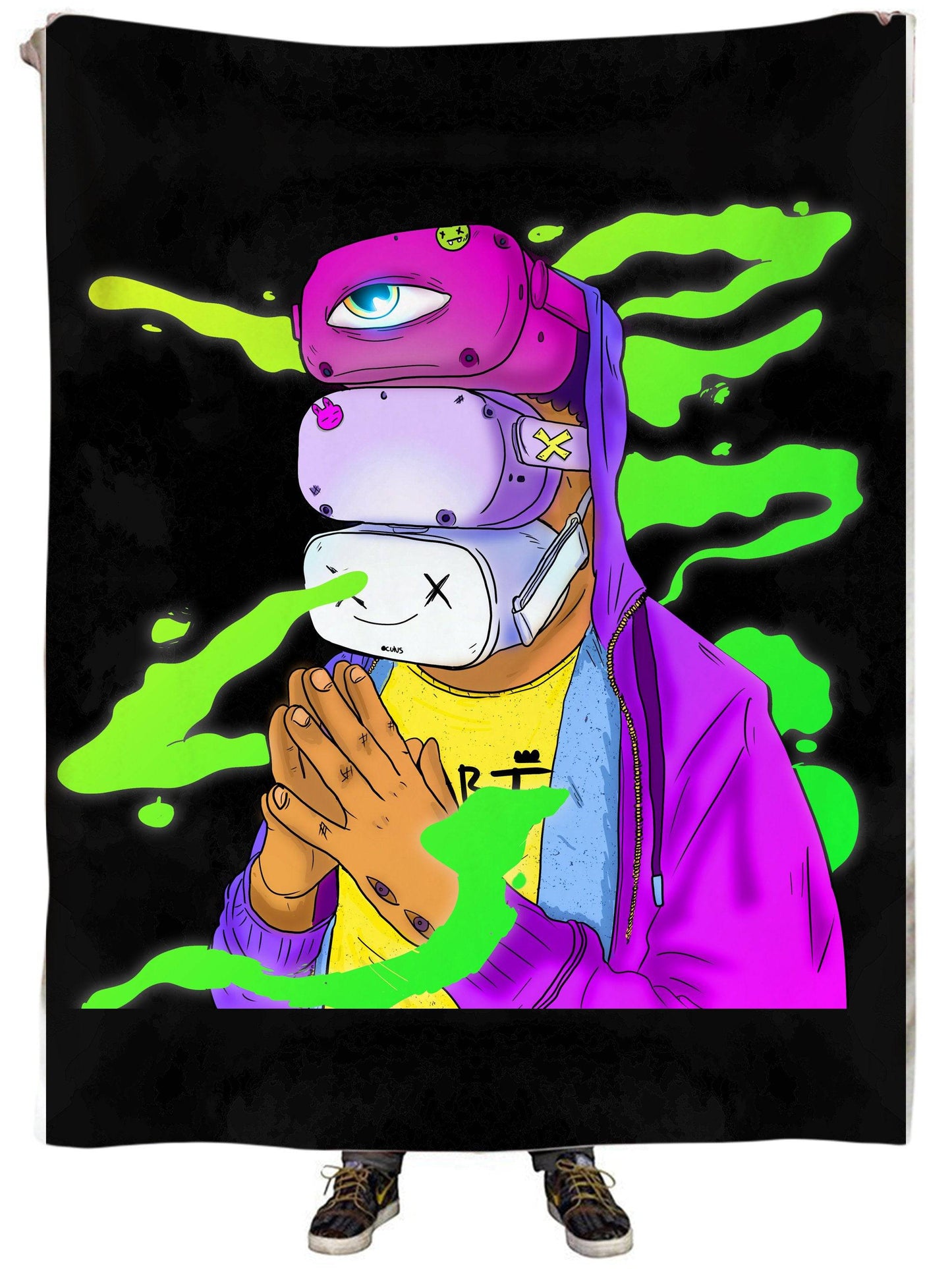 Virtual Reality Plush Blanket, Noctum X Truth, | iEDM