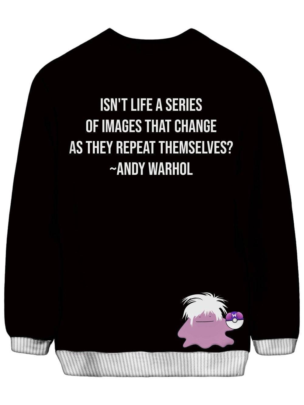 Warhol Pokemon Ugly Christmas Sweatshirt, Noctum X Truth, | iEDM