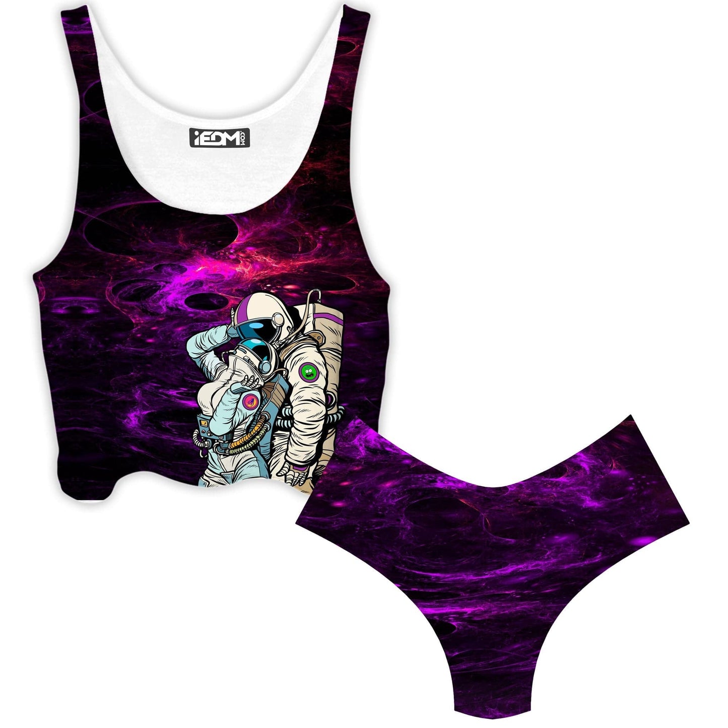 We Landed Crop Top and Booty Shorts Combo, Noctum X Truth, | iEDM