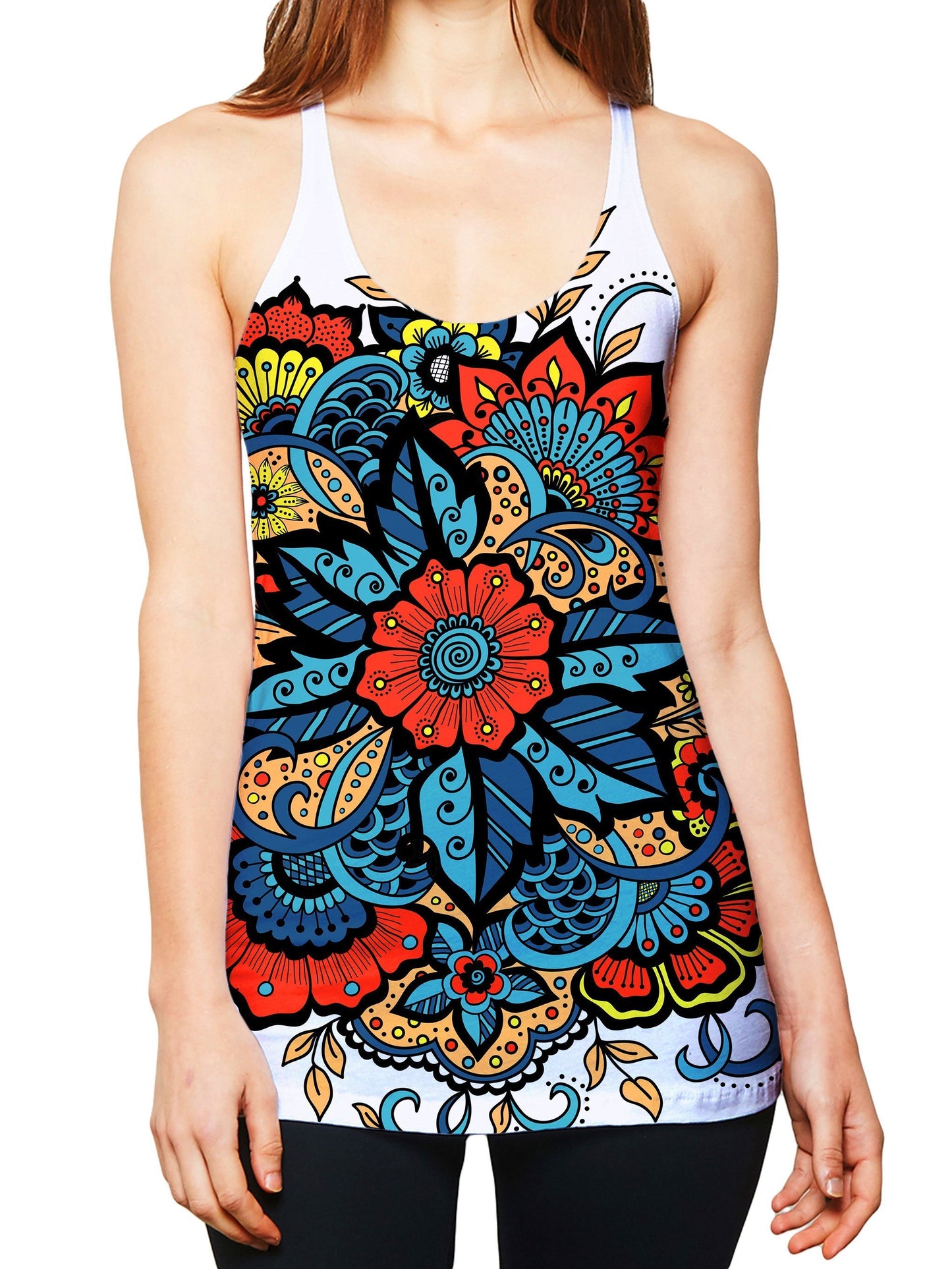 Bloom Women's Tank Top, On Cue Apparel, | iEDM