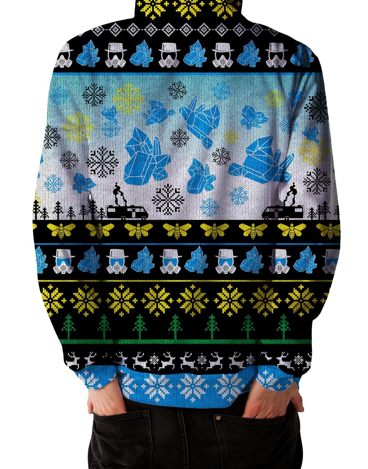 On Cue Apparel Breaking Bad Ugly Hoodie - iEDM