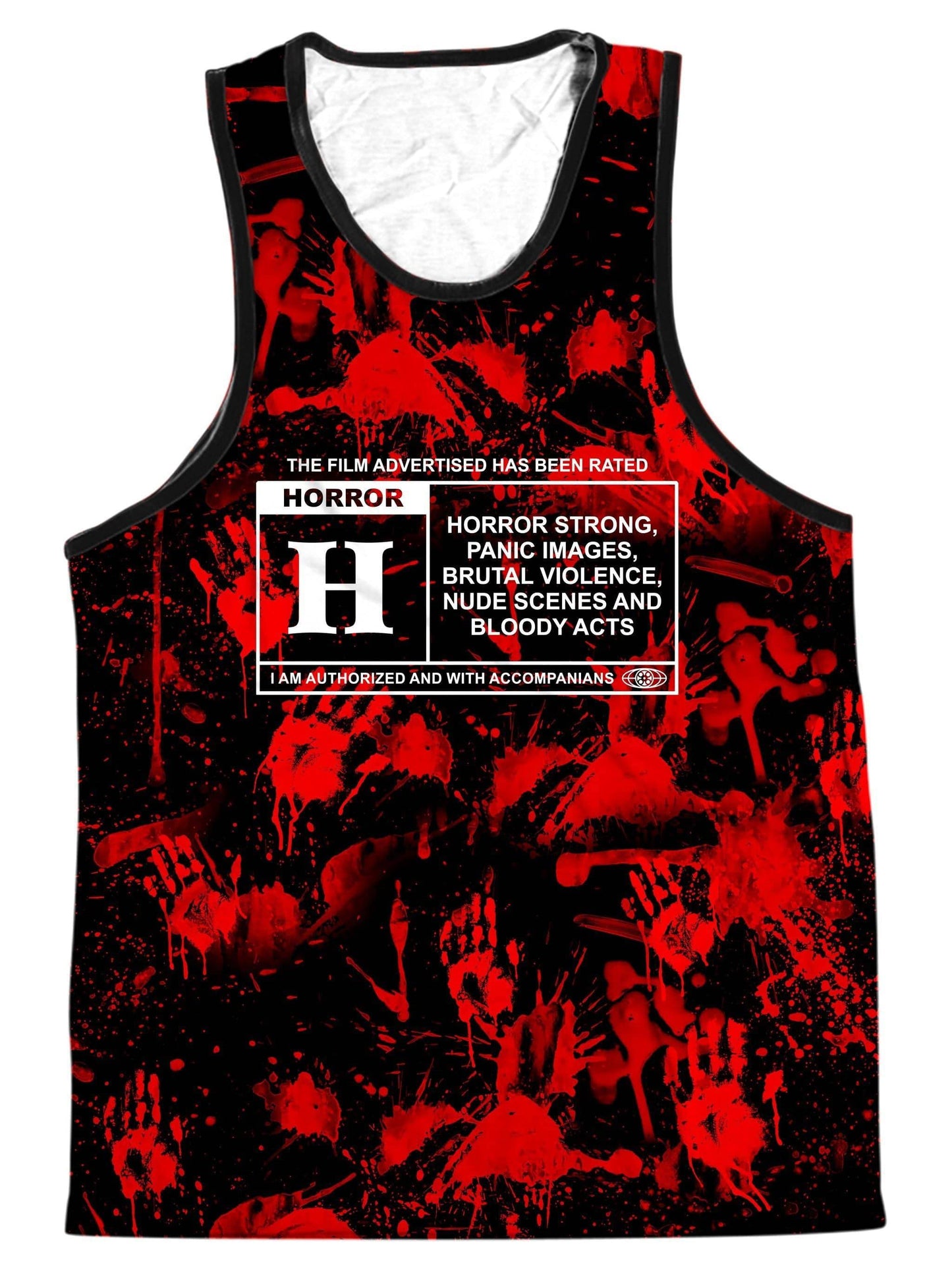 Horror Film Men's Tank, On Cue Apparel, | iEDM