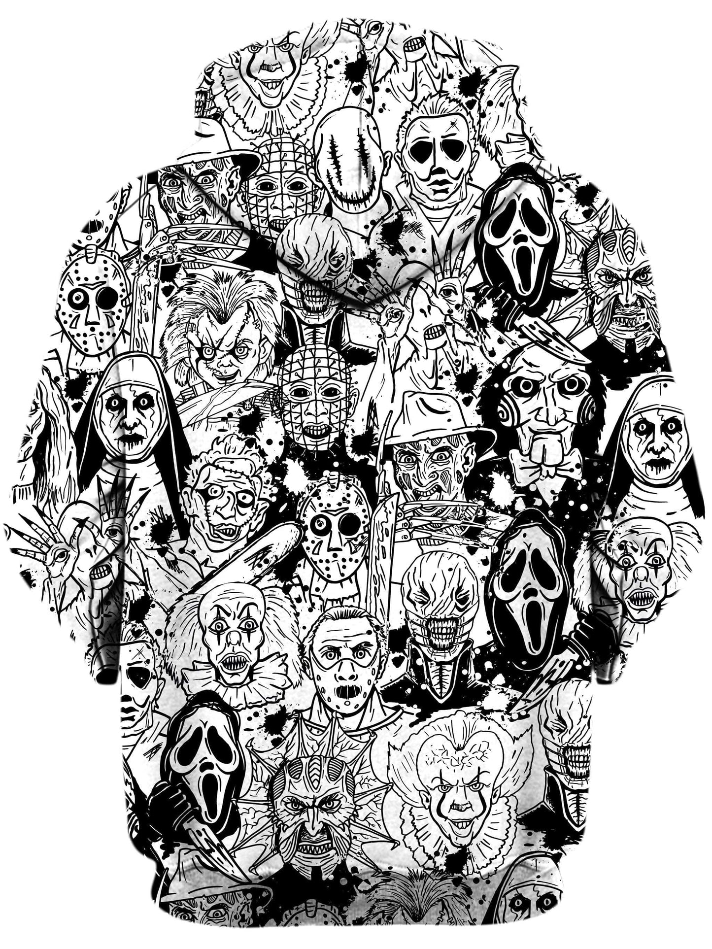 Horror Villains Unisex Hoodie, On Cue Apparel, | iEDM