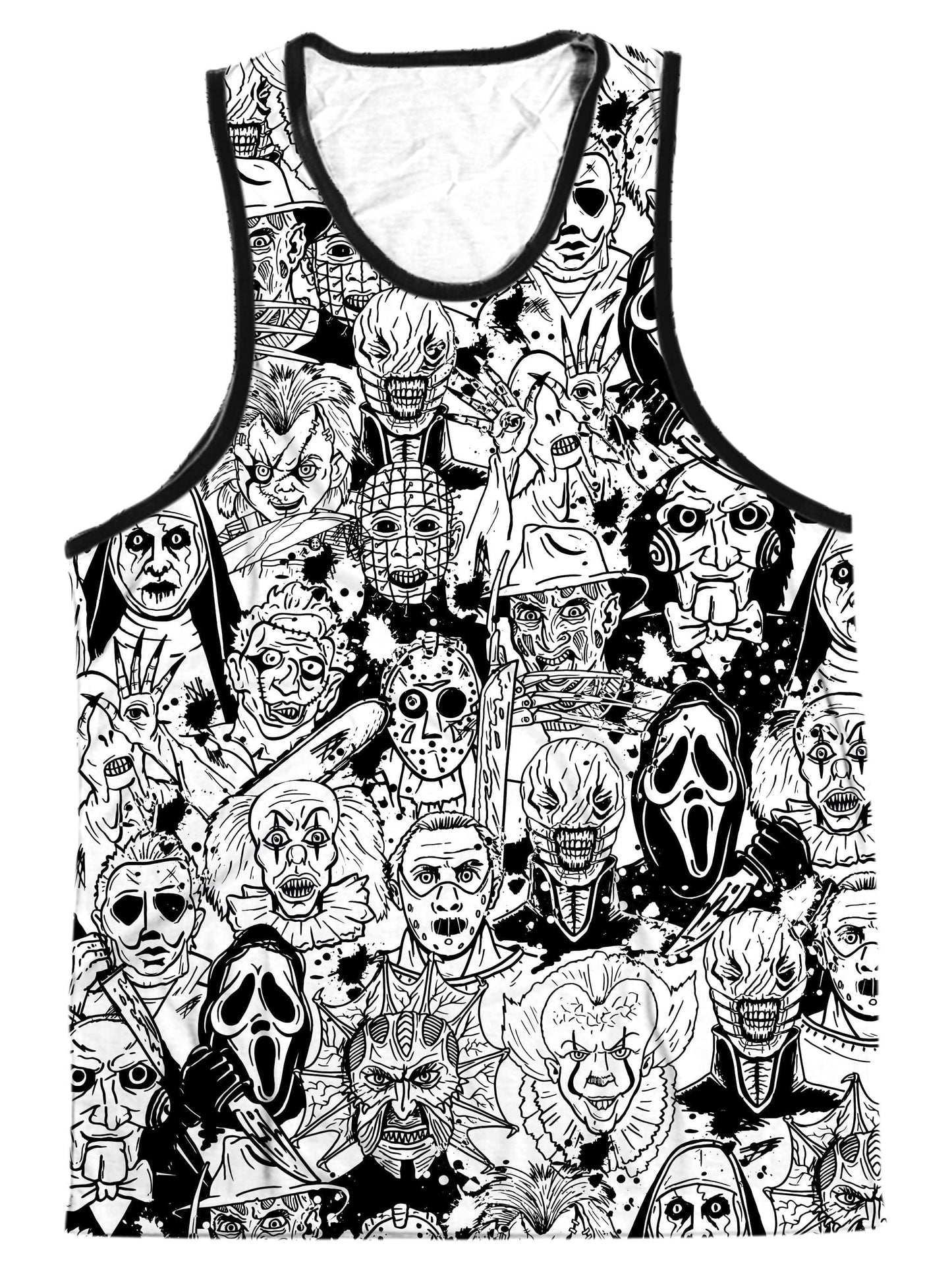 Horror Villains Men's Tank, On Cue Apparel, | iEDM