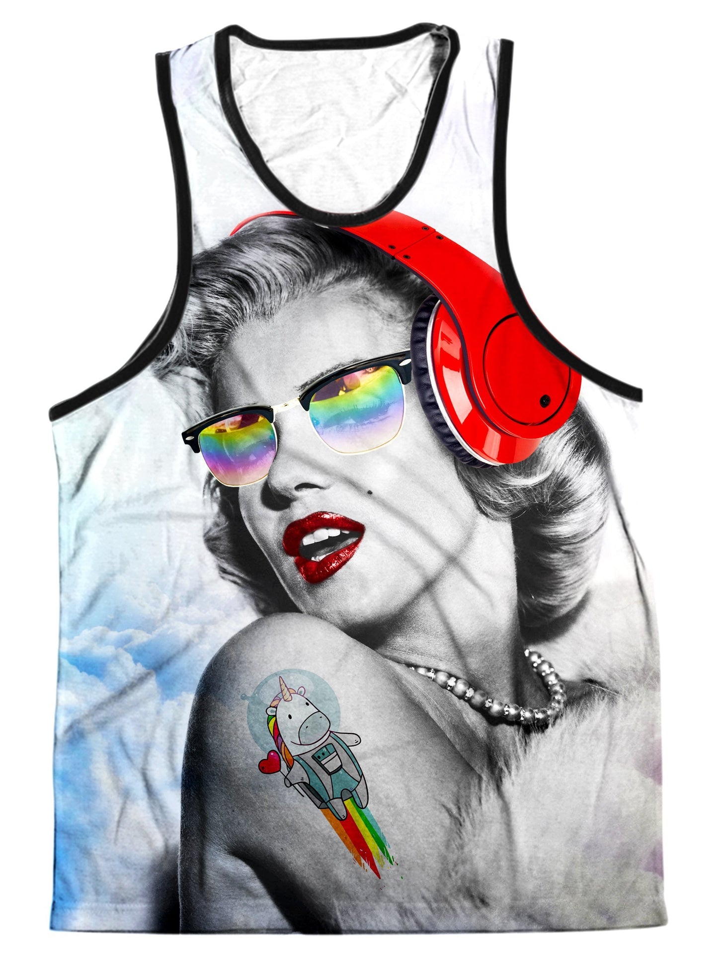 Marylin Monroe Men's Tank, On Cue Apparel, | iEDM