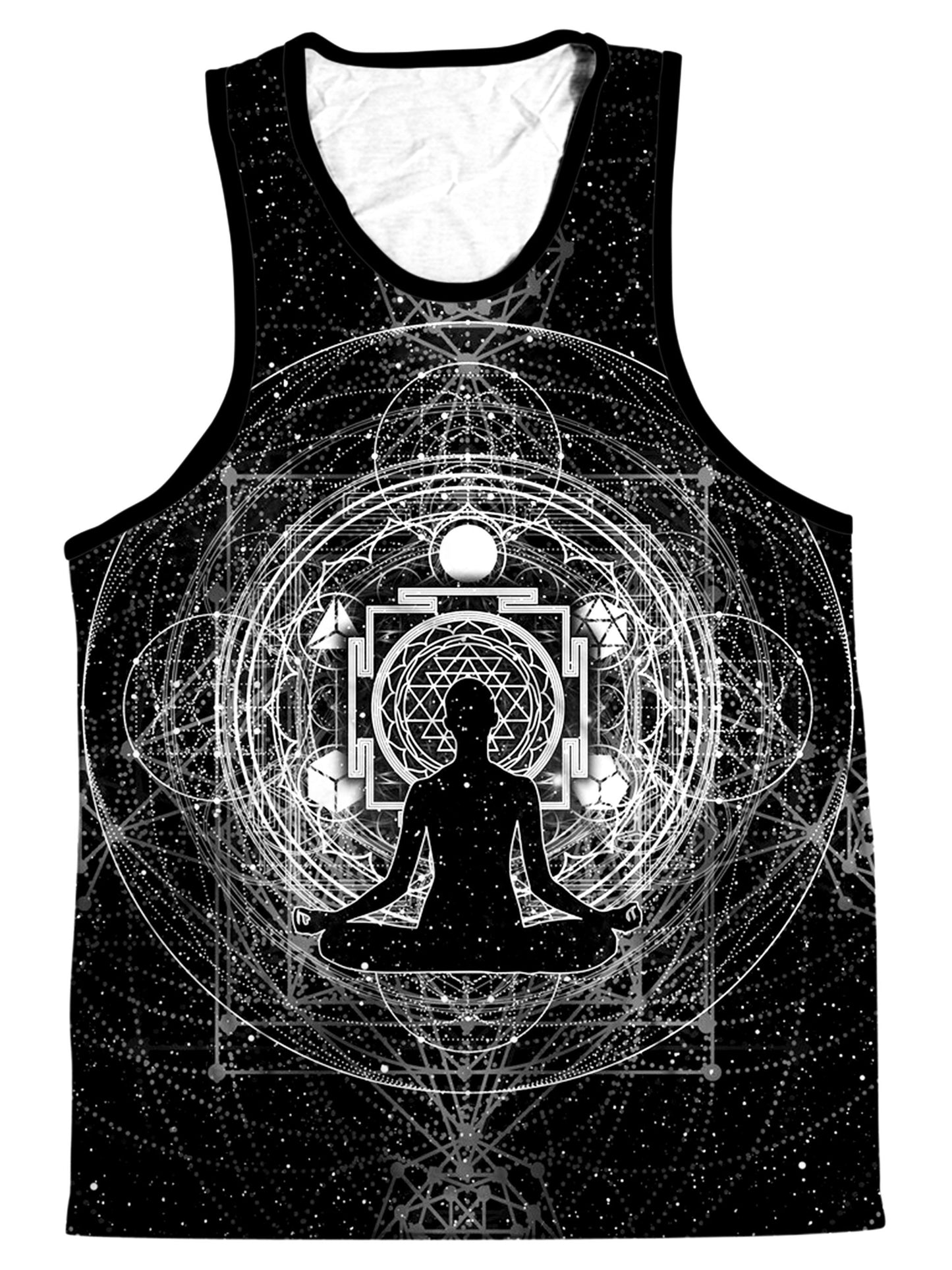 Sacred Sri Yantra Men's Tank, On Cue Apparel, | iEDM